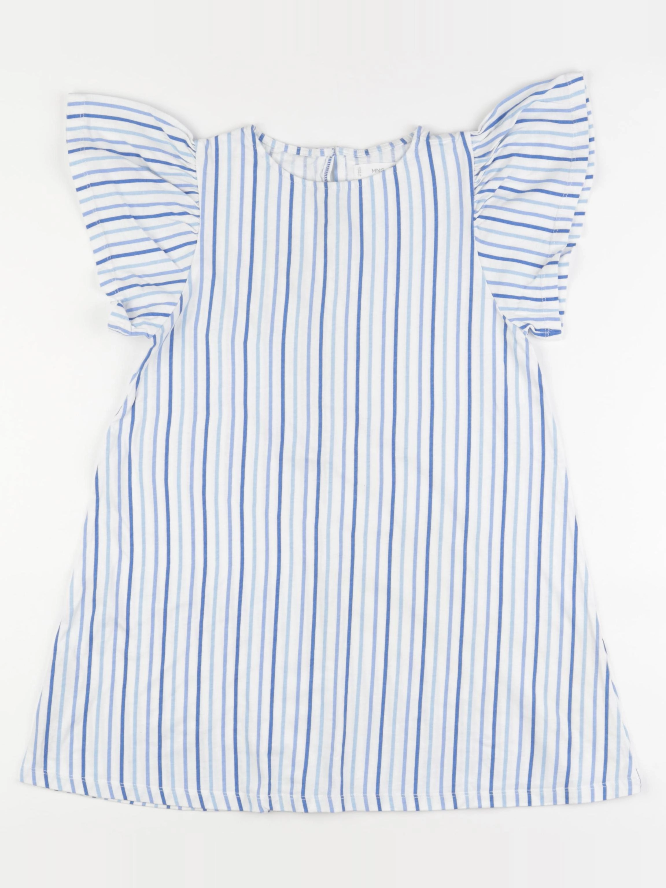 Mango - tee-shirt bleu - 9/10 ans