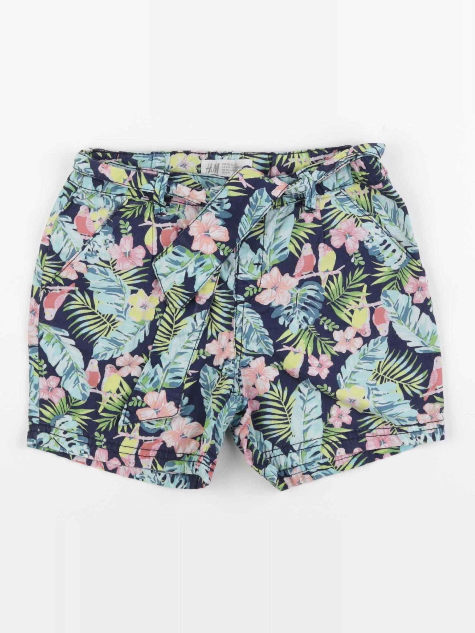 H&M - short multicolore - 6/7 ans