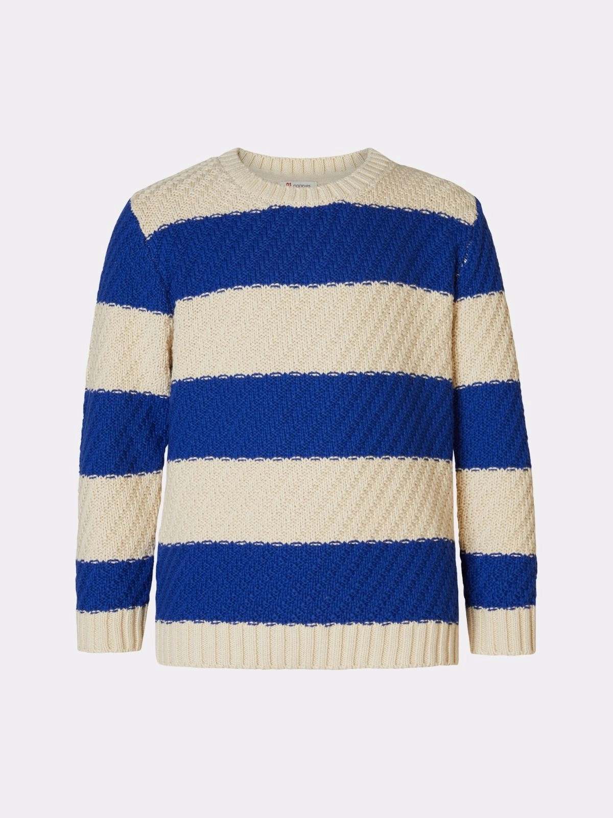 Noppies - pull Hinojal blanc, bleu (neuf) - 2/3 ans