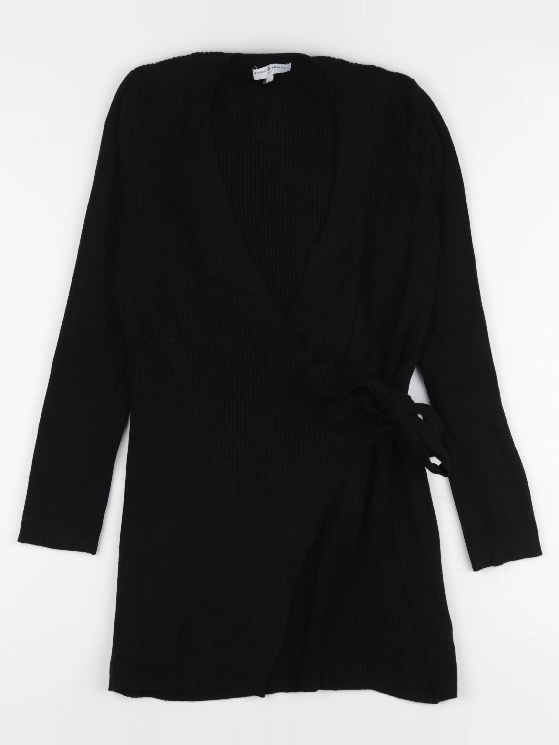 Envie de fraise - pull grossesse noir - m