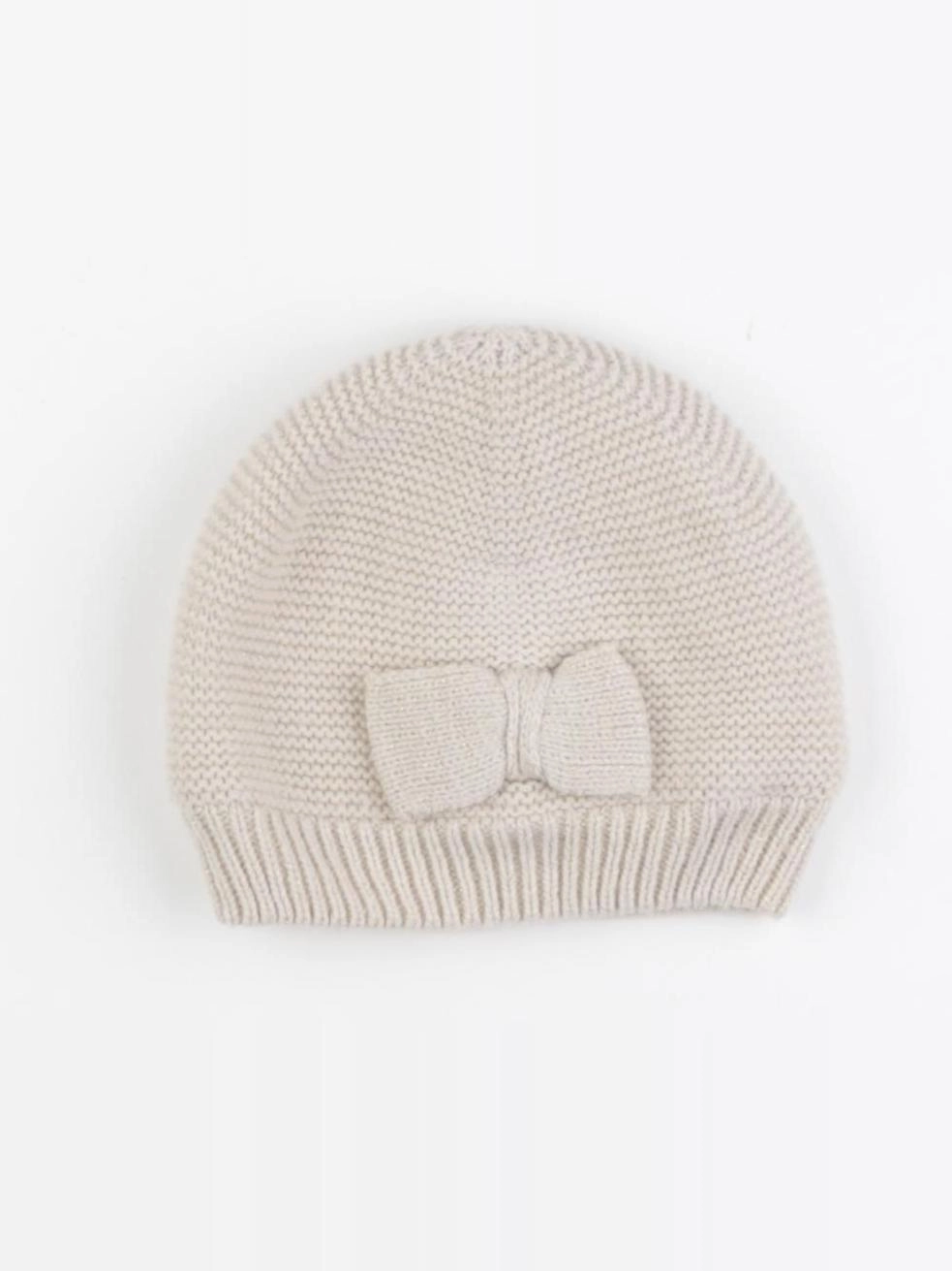 Vertbaudet - bonnet beige, or - 12/18 mois