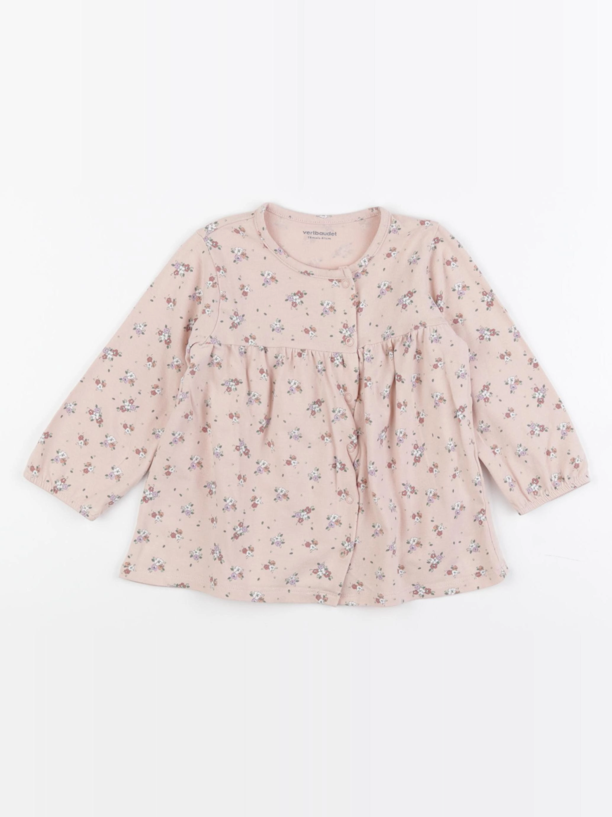 Vertbaudet - robe rose - 18 mois