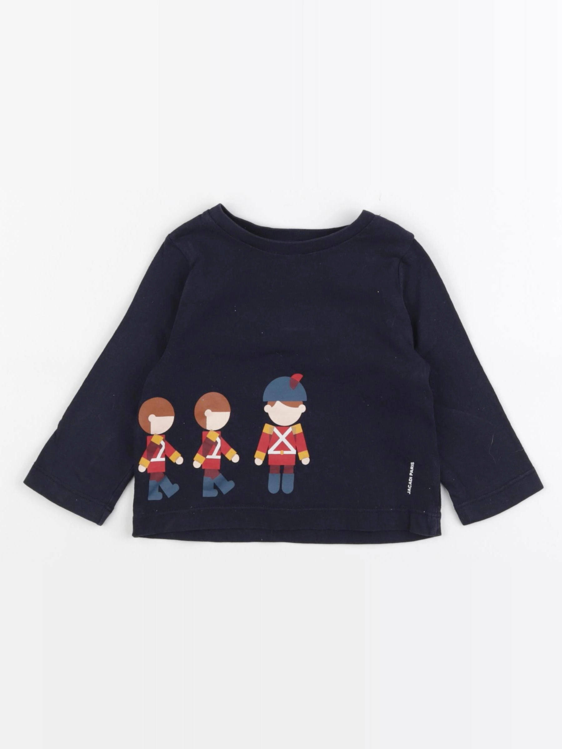 Jacadi - tee-shirt bleu - 12 mois