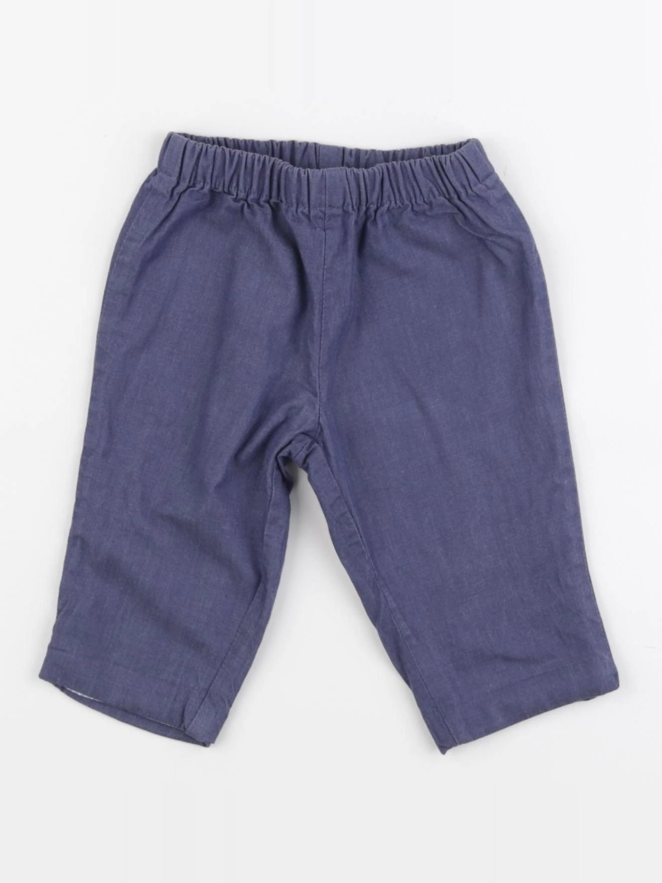 Jacadi - pantalon bleu - 6 mois