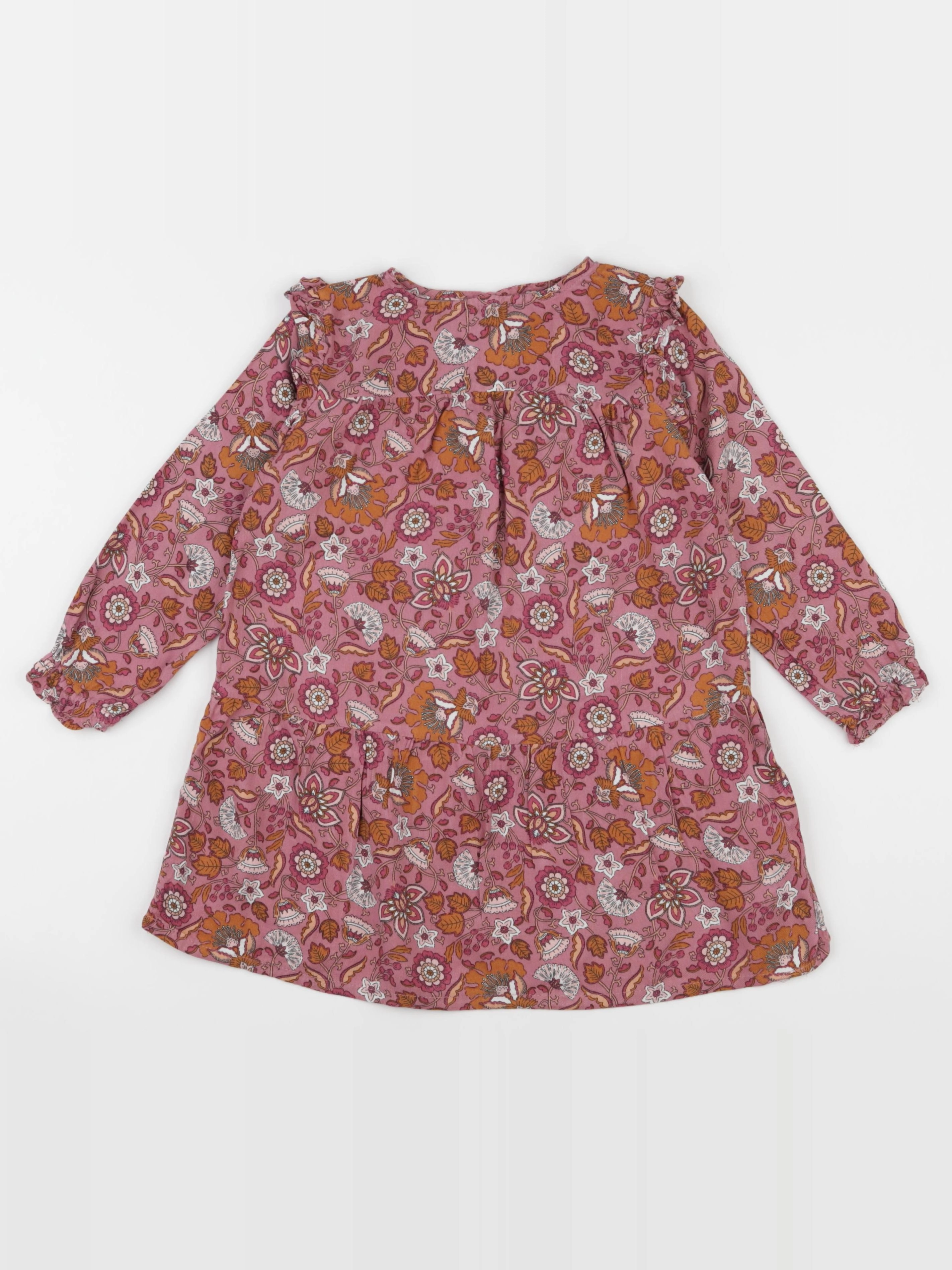 Vertbaudet - robe rose - 4 ans