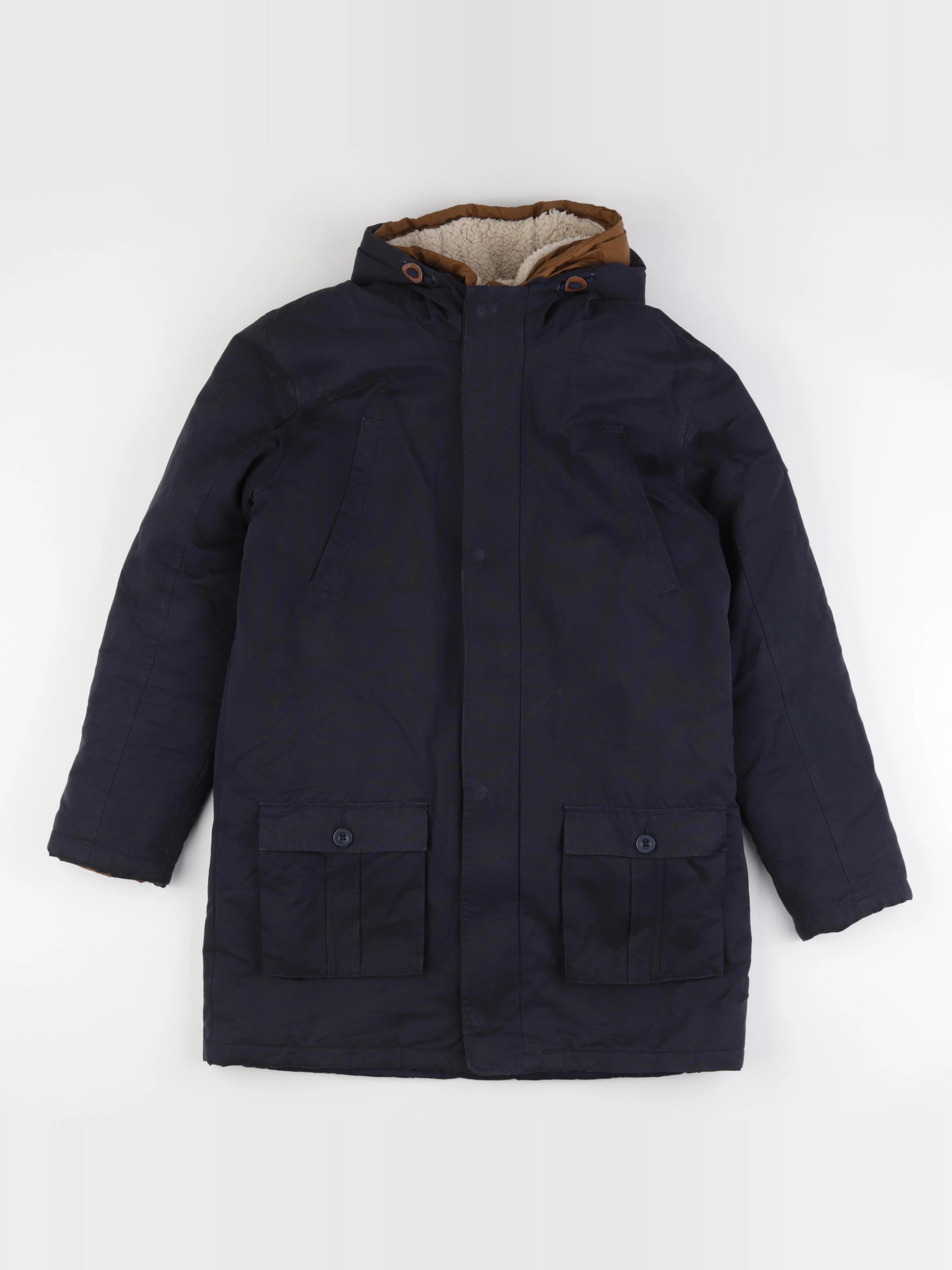Vertbaudet - manteau bleu - 14 ans
