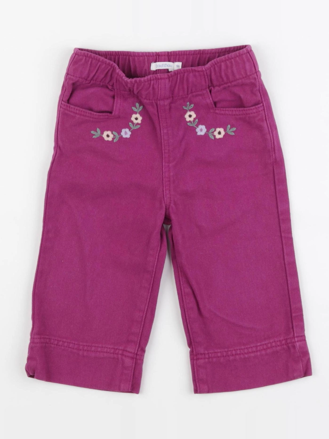 Boutchou - pantalon rose - 9 mois
