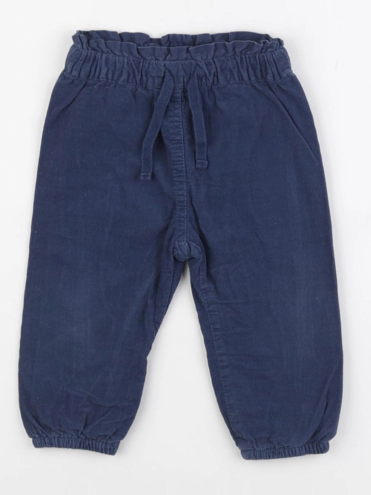 Boutchou - pantalon bleu - 9 mois