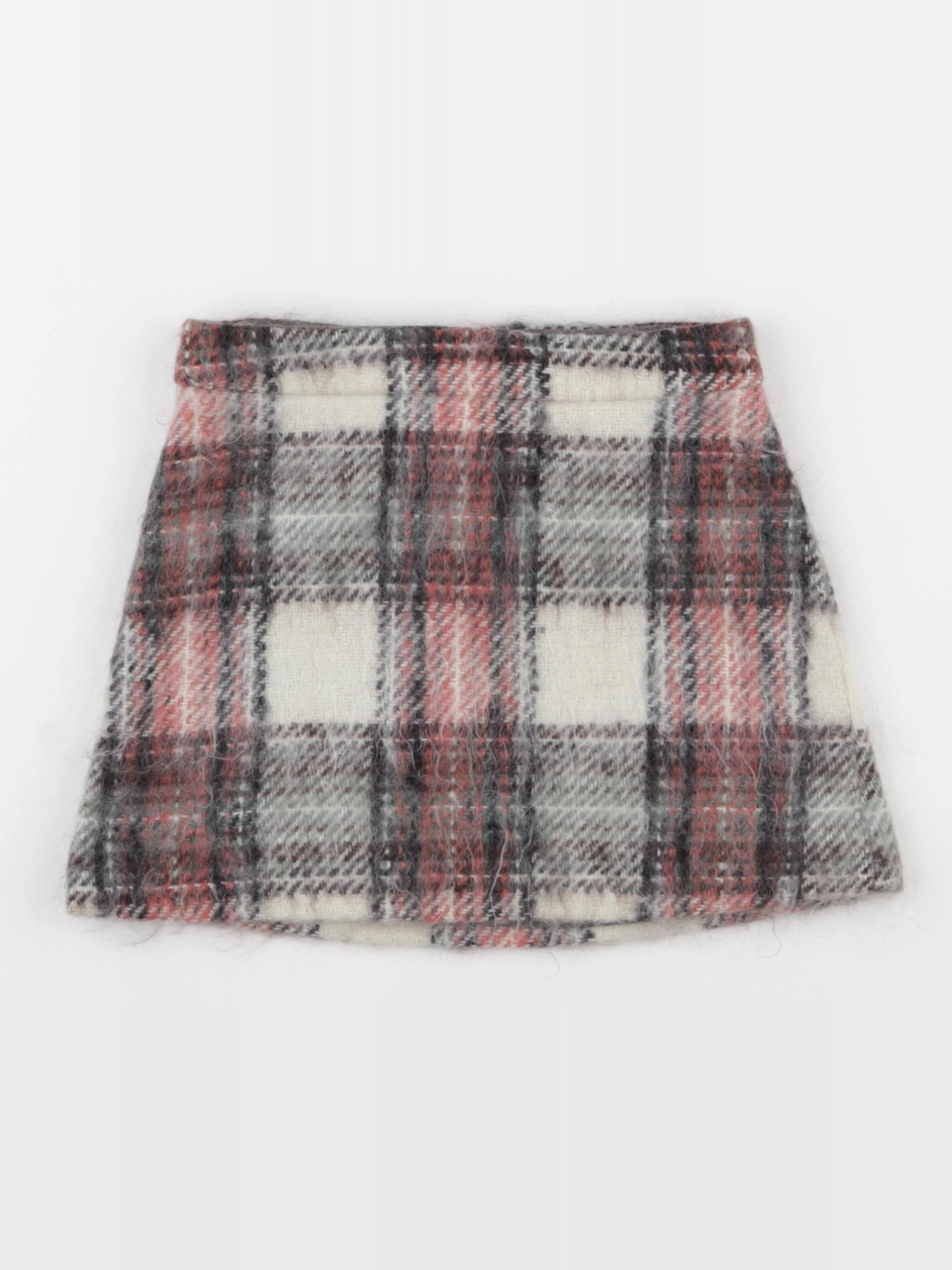 Bonpoint - jupe rose, gris - 8 ans