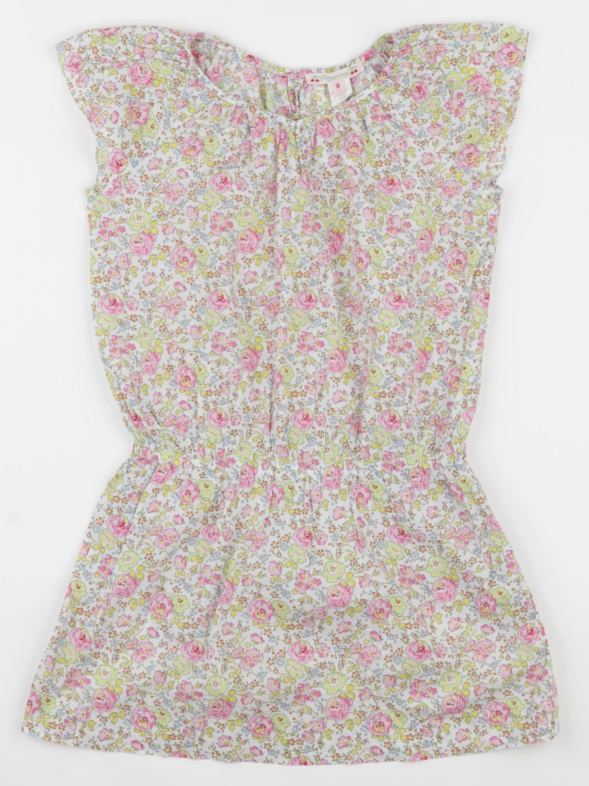 Bonpoint - robe multicolore - 8 ans