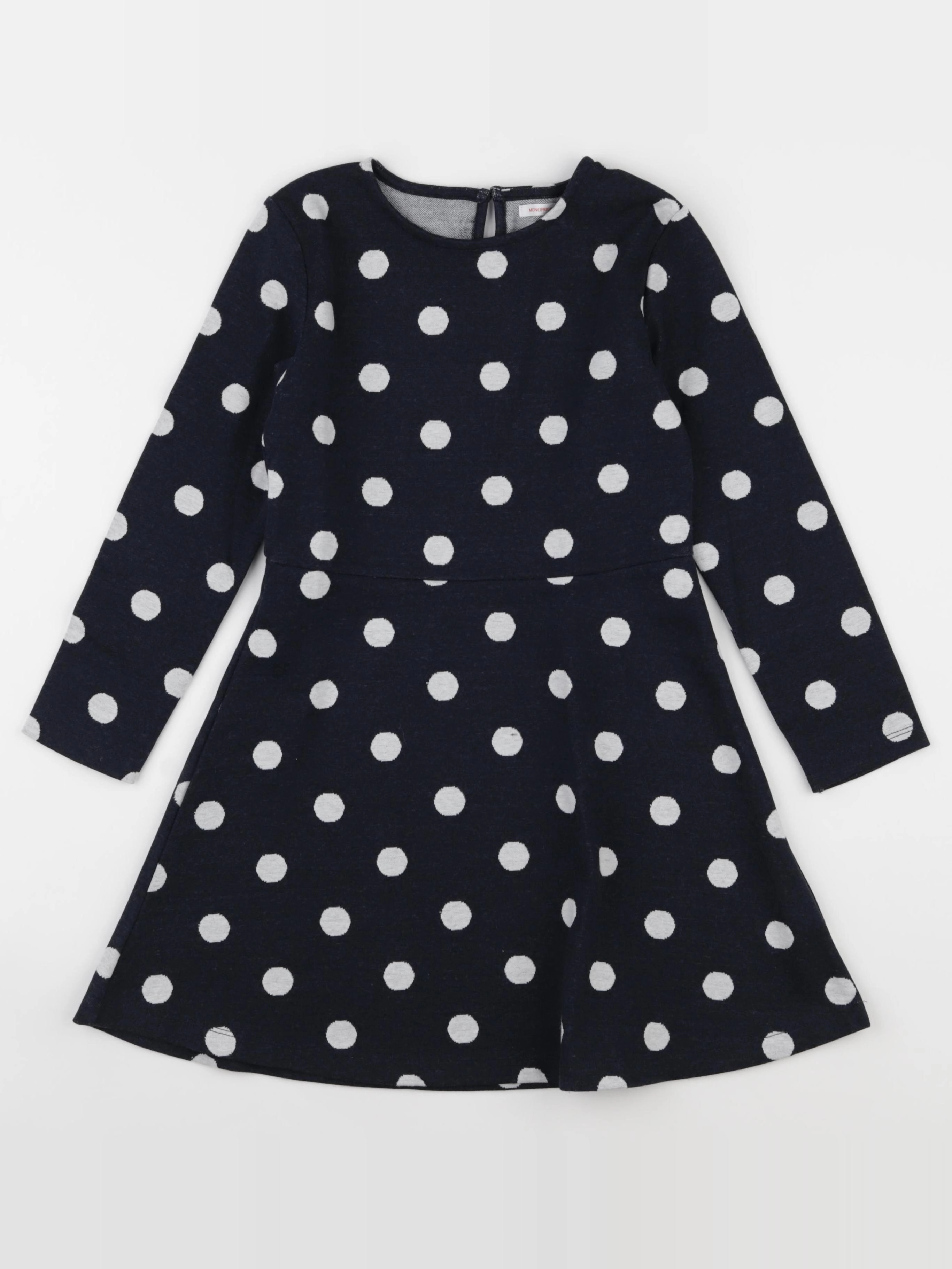 Monoprix - robe bleu - 8 ans
