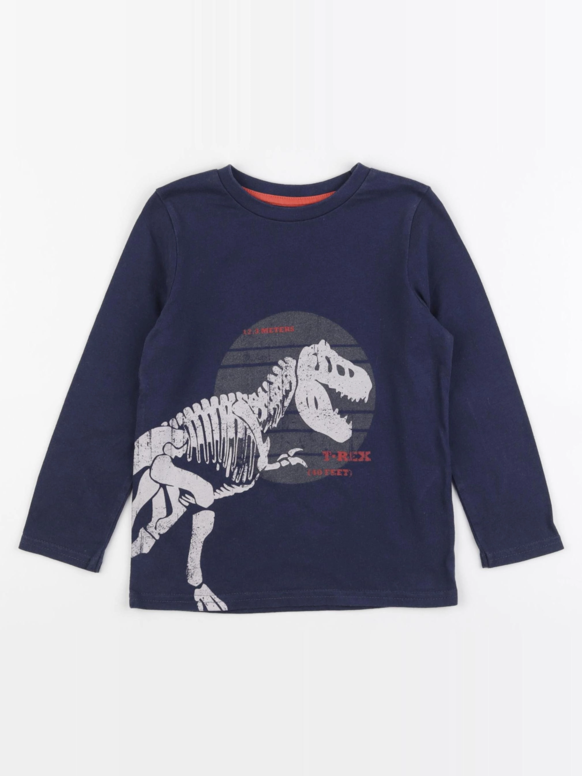 Vertbaudet - tee-shirt bleu - 4 ans