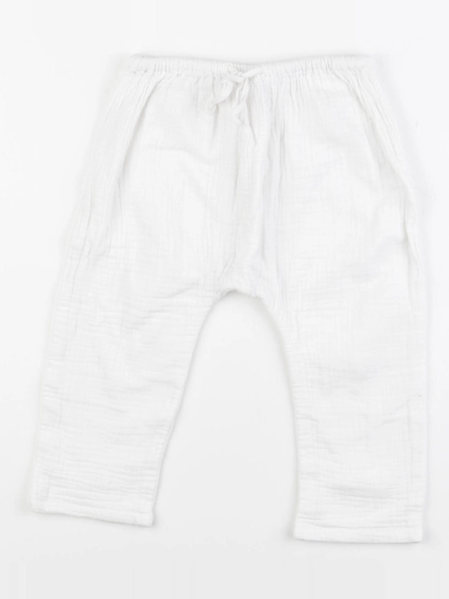 Boutchou - sarouel blanc - 18 mois