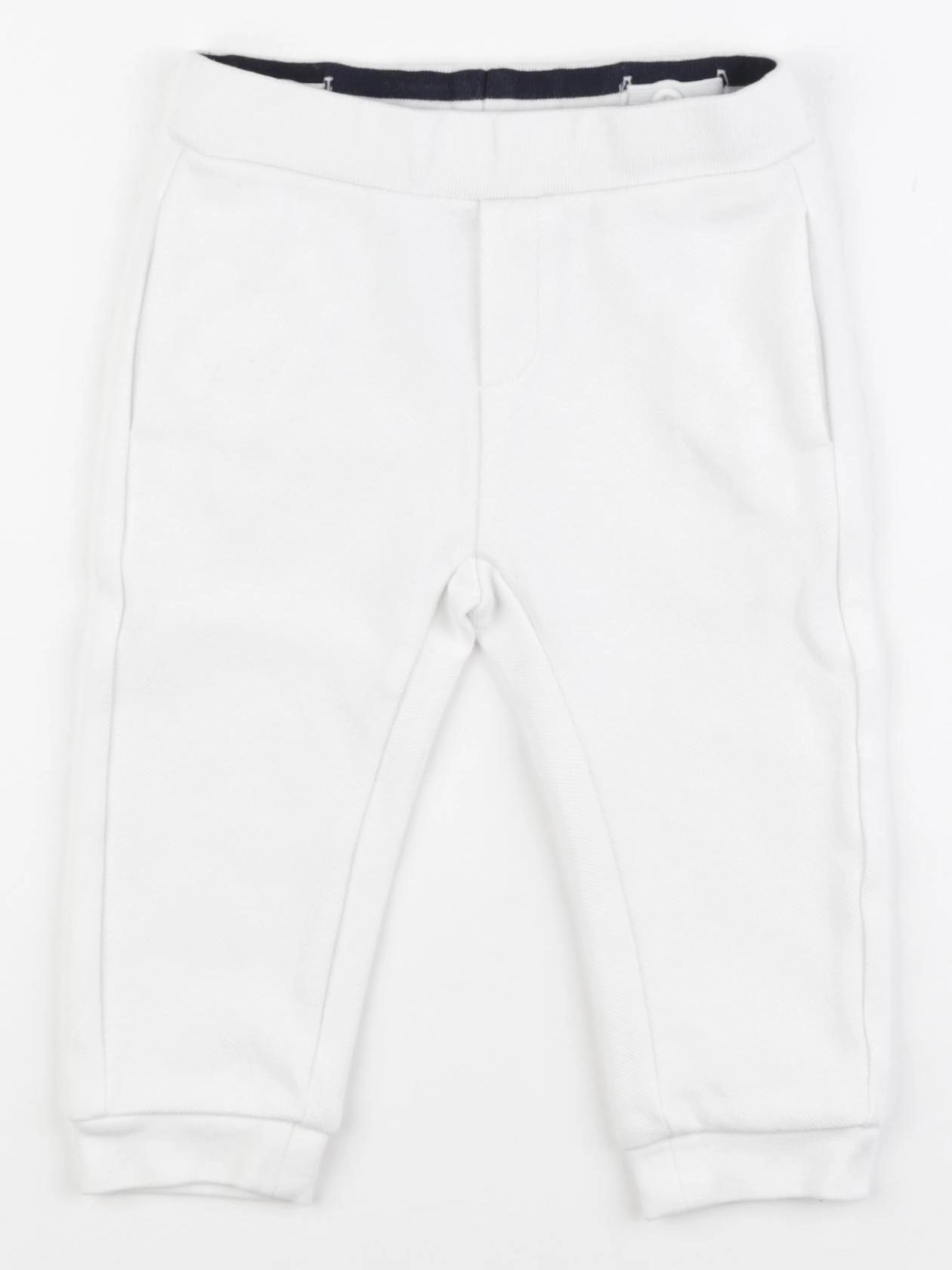 Jacadi - pantalon blanc - 18 mois