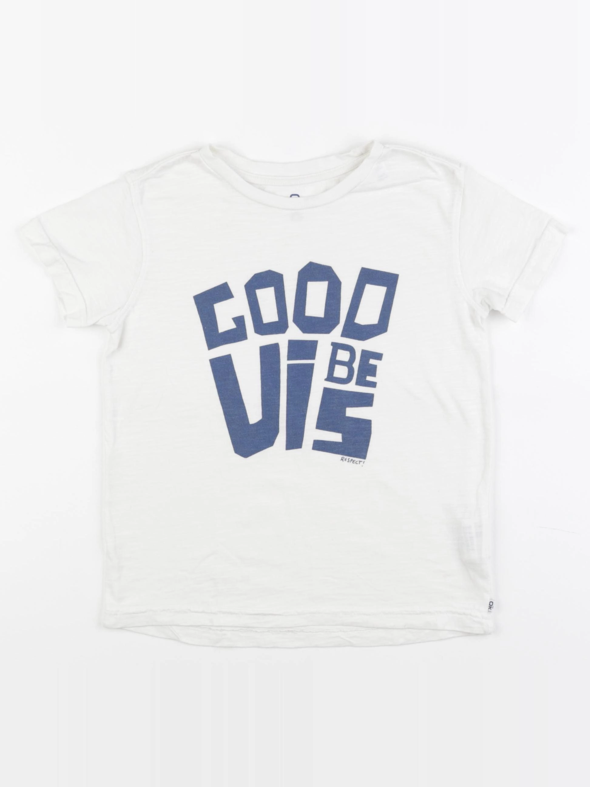 Okaidi - tee-shirt beige - 6 ans