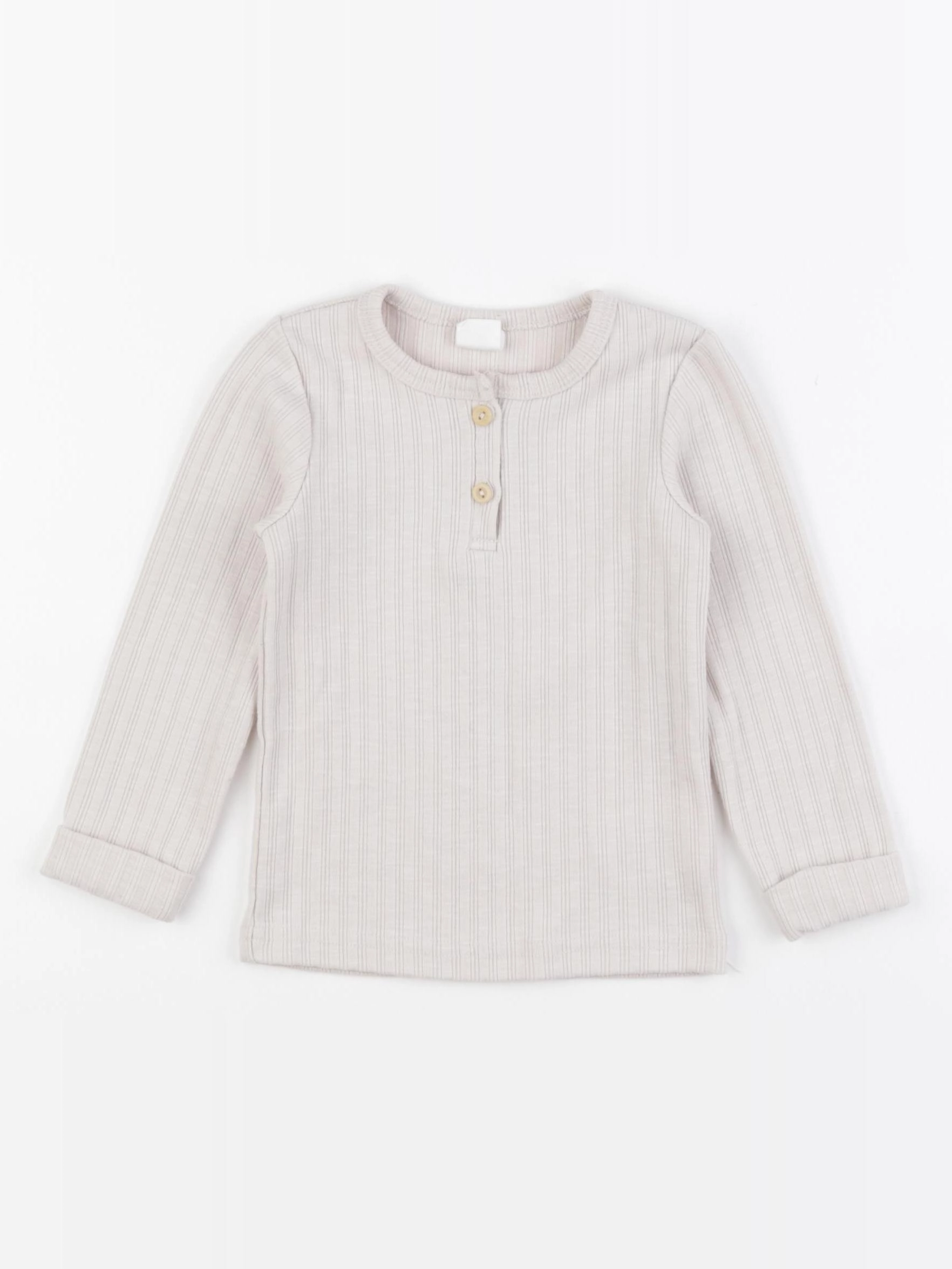 H&M - tee-shirt beige - 12/18 mois