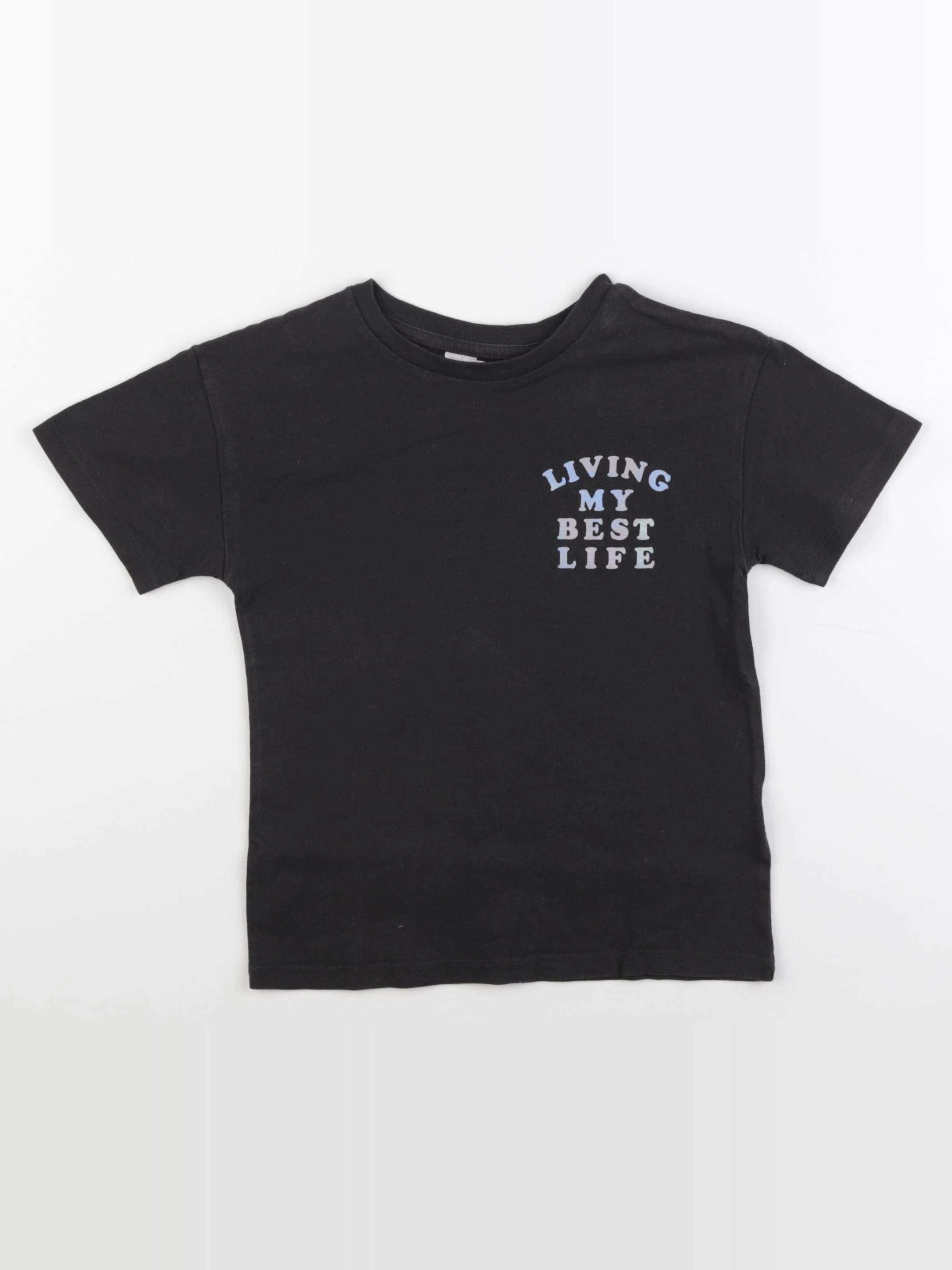 H&M - tee-shirt noir - 3/4 ans