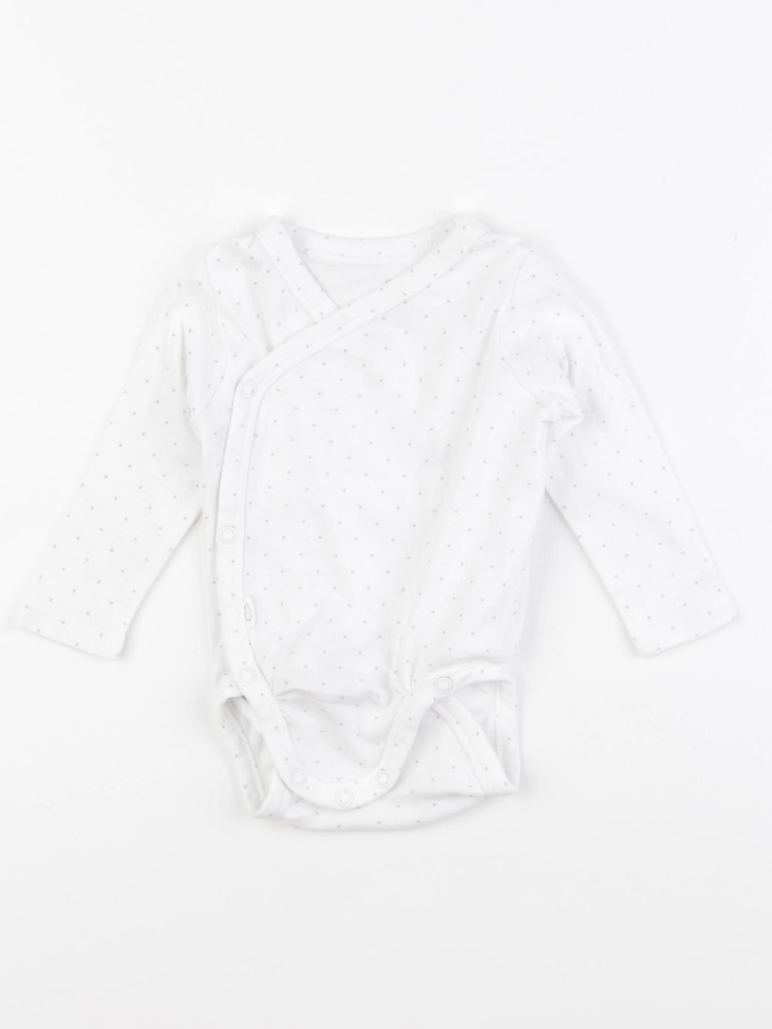 H&M - body blanc - 2/4 mois