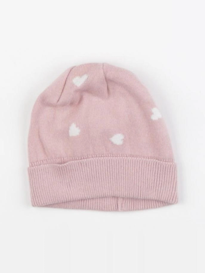 Vertbaudet - bonnet de naissance rose - 0/1 mois