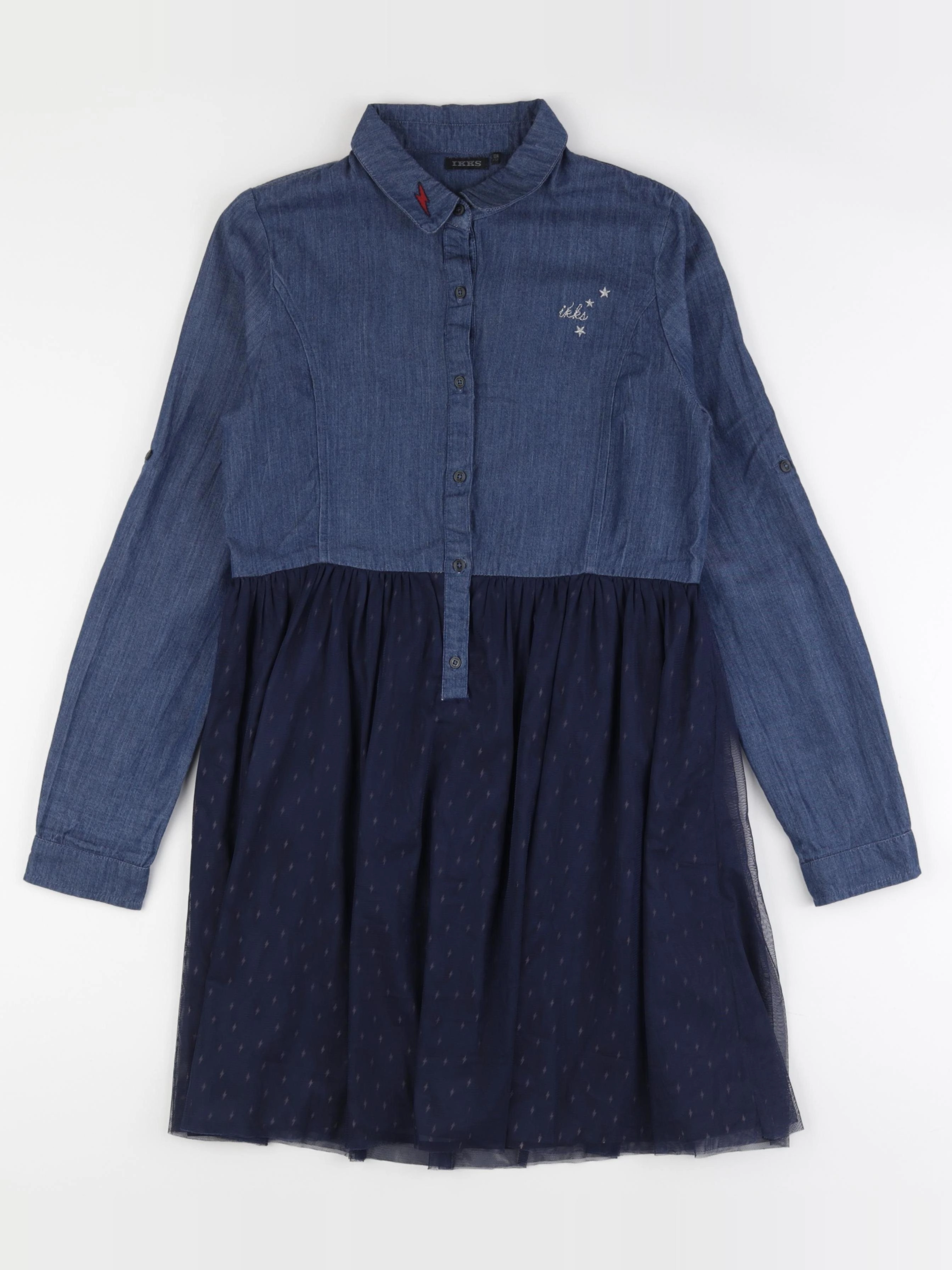 IKKS - robe bleu - 12 ans