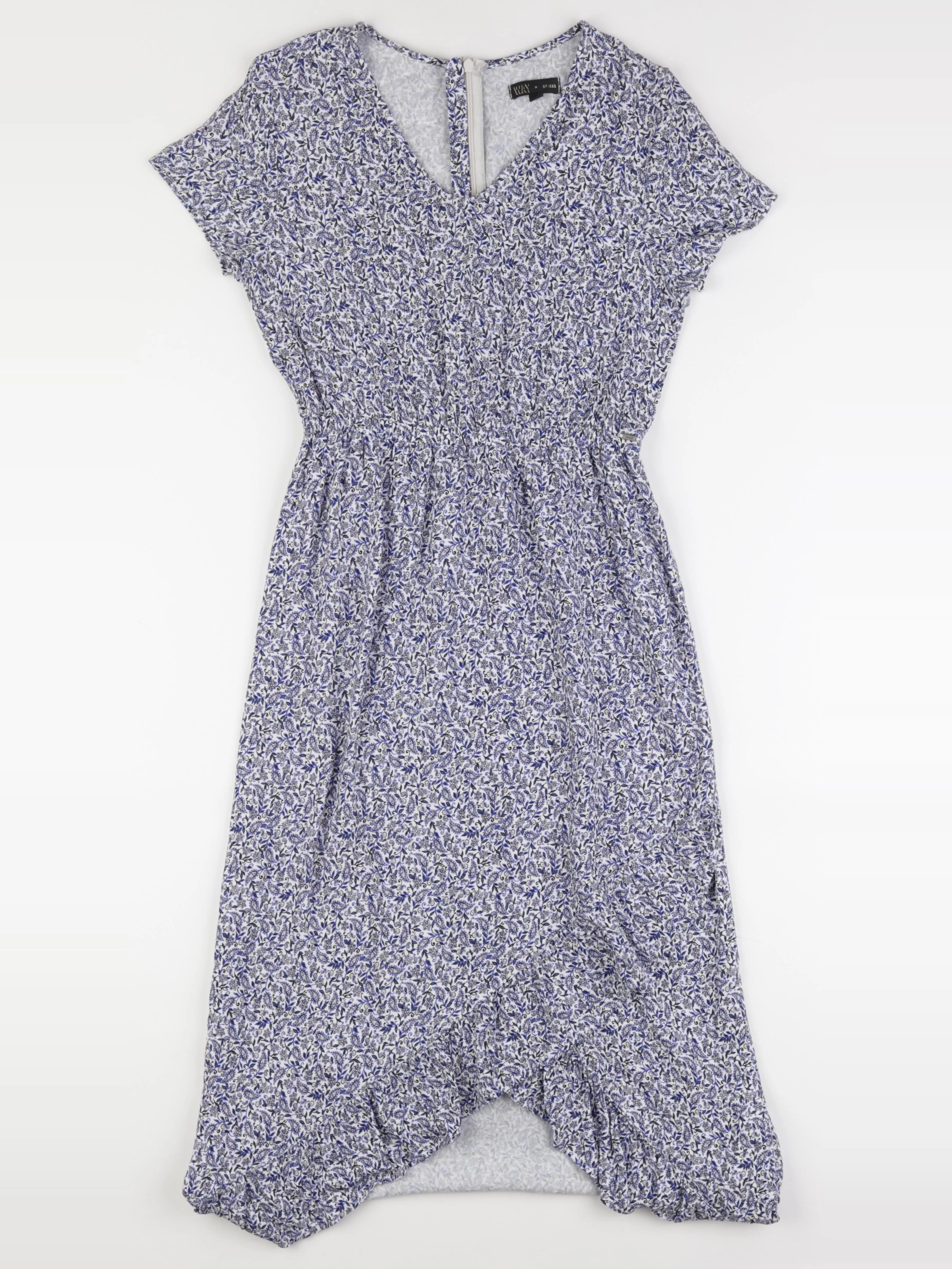 IKKS - robe bleu, blanc - 14 ans