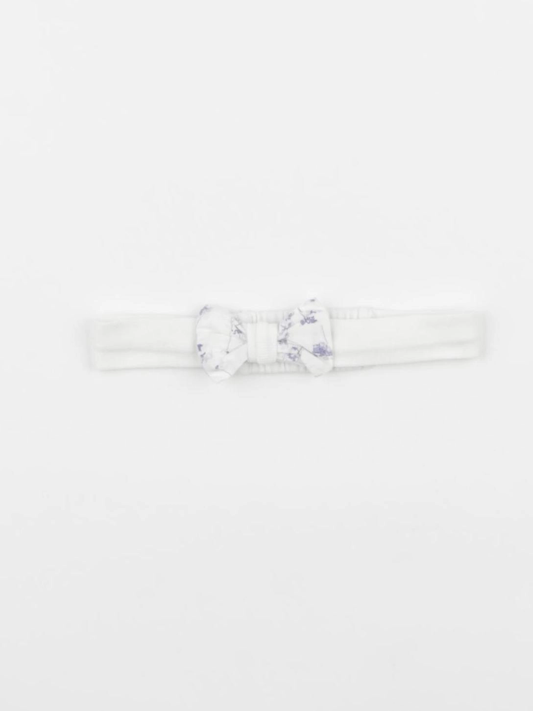Petit Bateau - bandeau blanc - 0/3 mois
