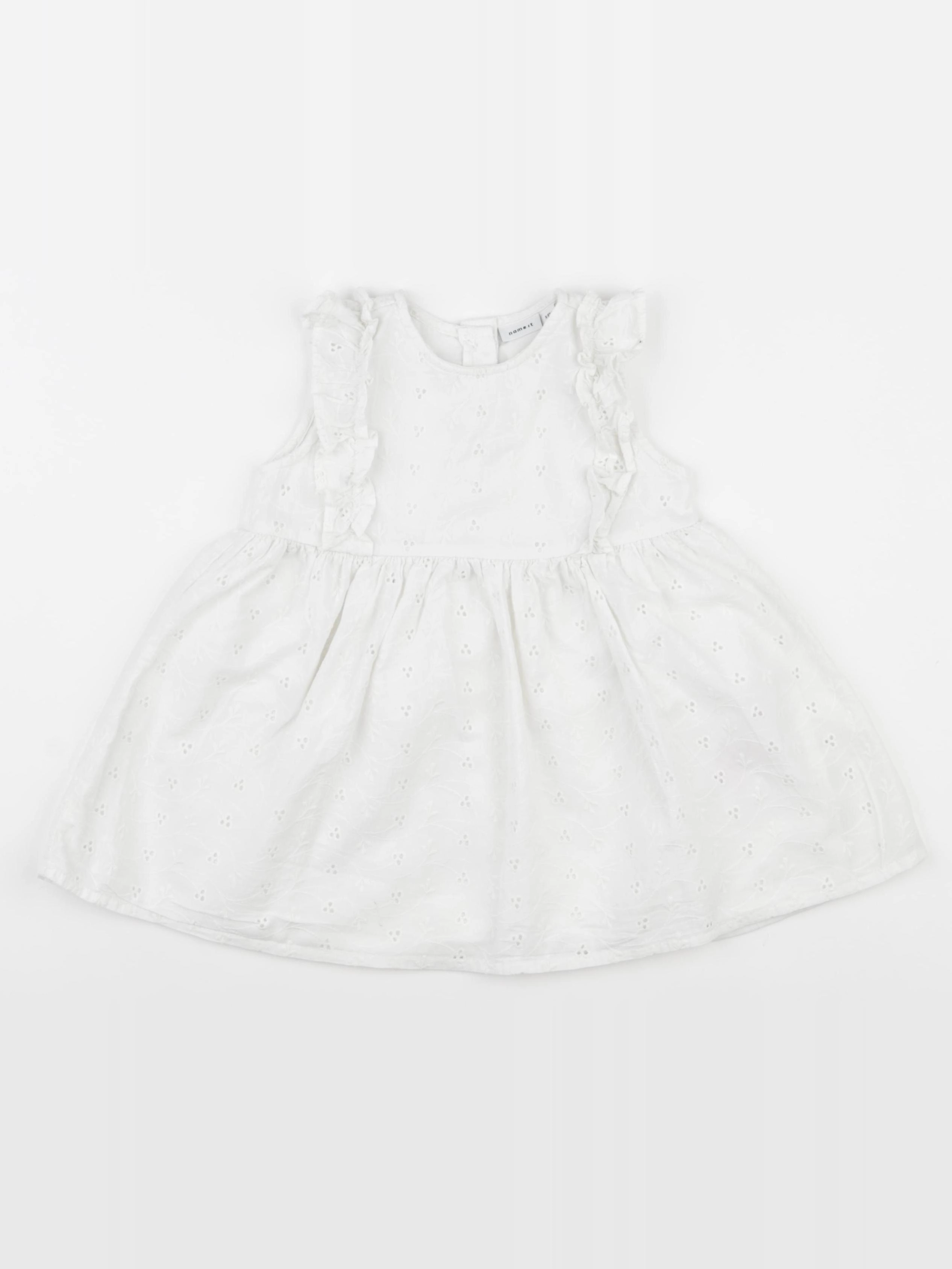 Name it - robe blanc - 12/18 mois
