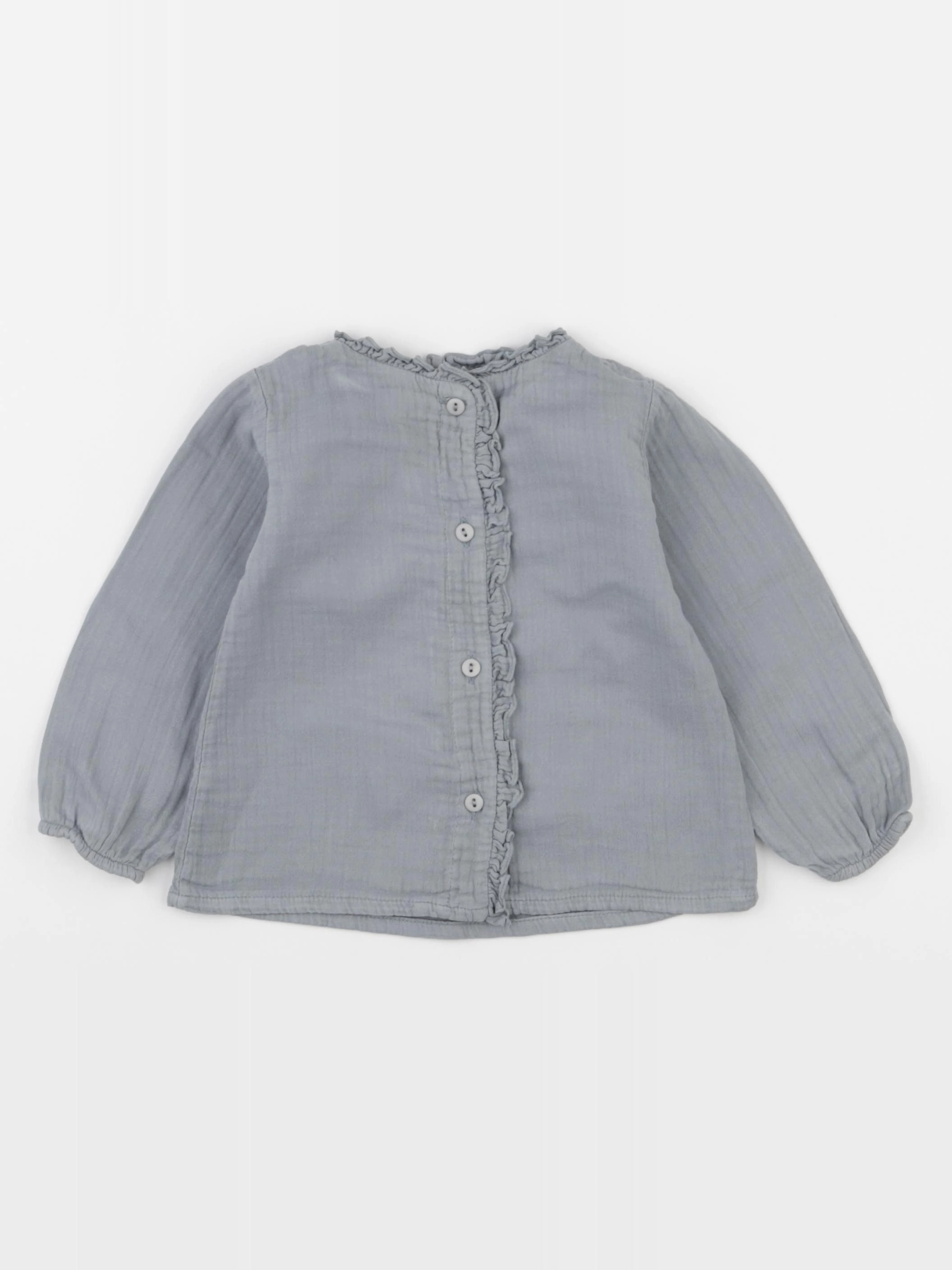 Marlot Paris - blouse bleu - 18 mois