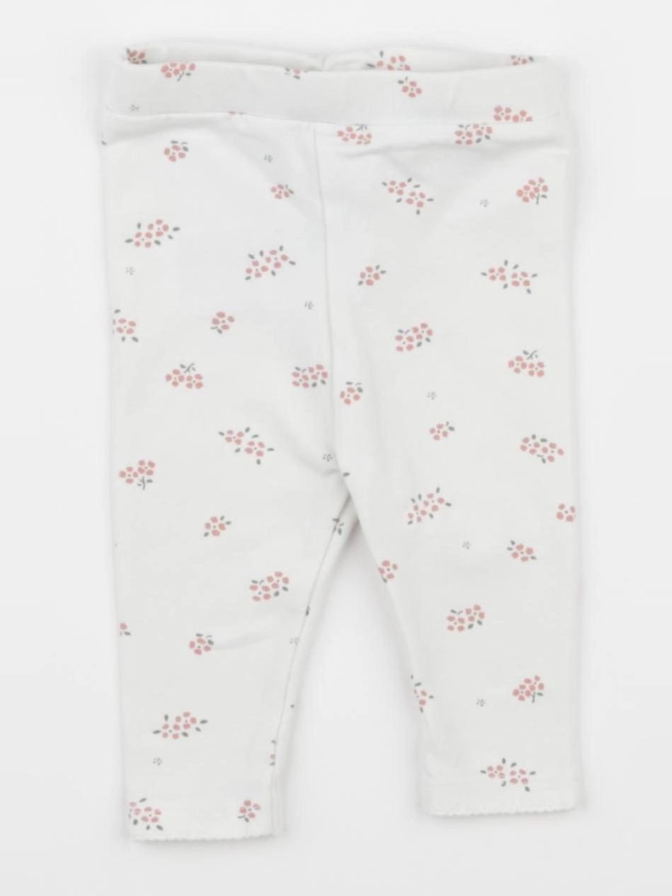 Vertbaudet - legging blanc - 3 mois