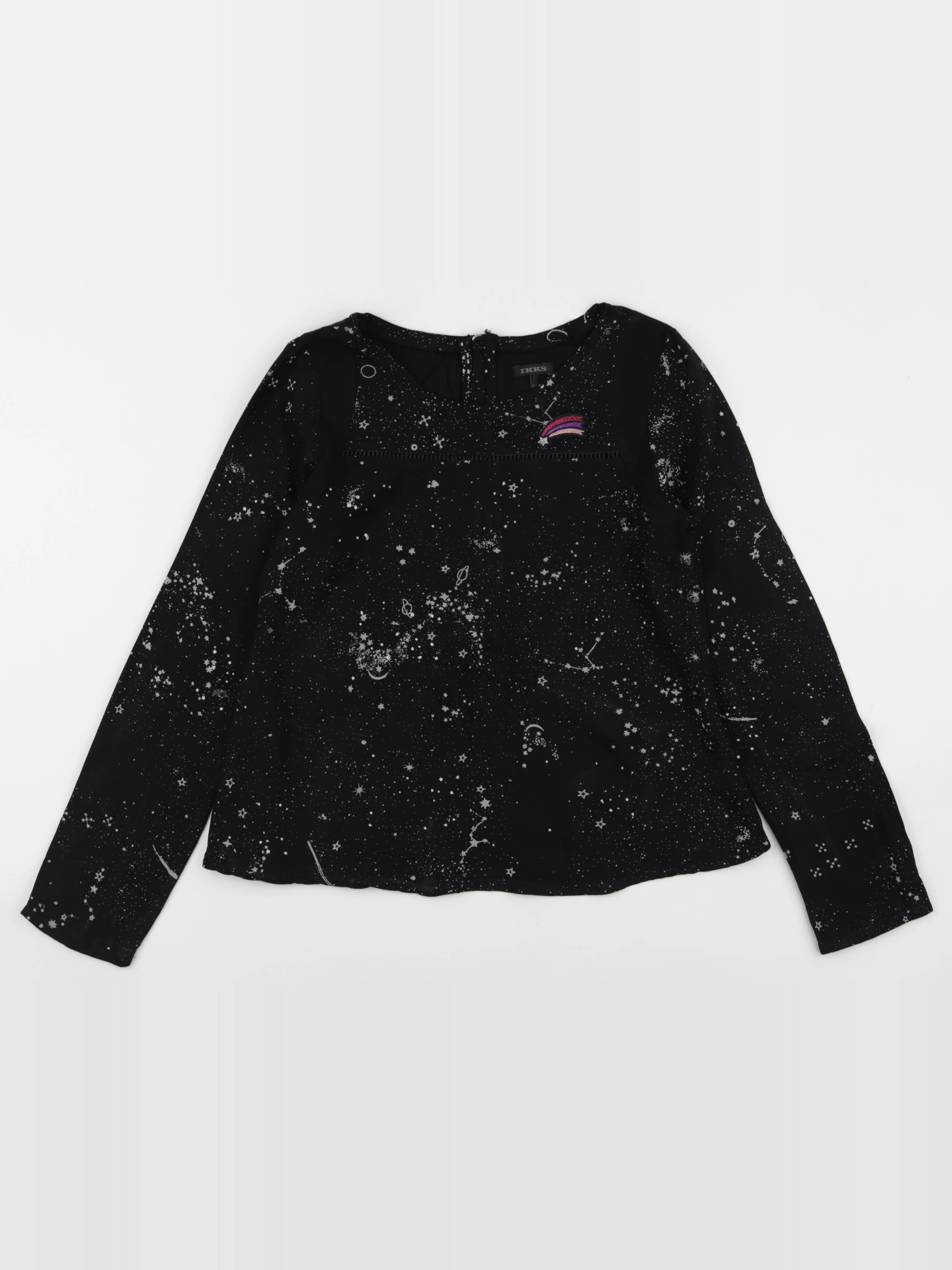 IKKS - blouse noir - 12 ans