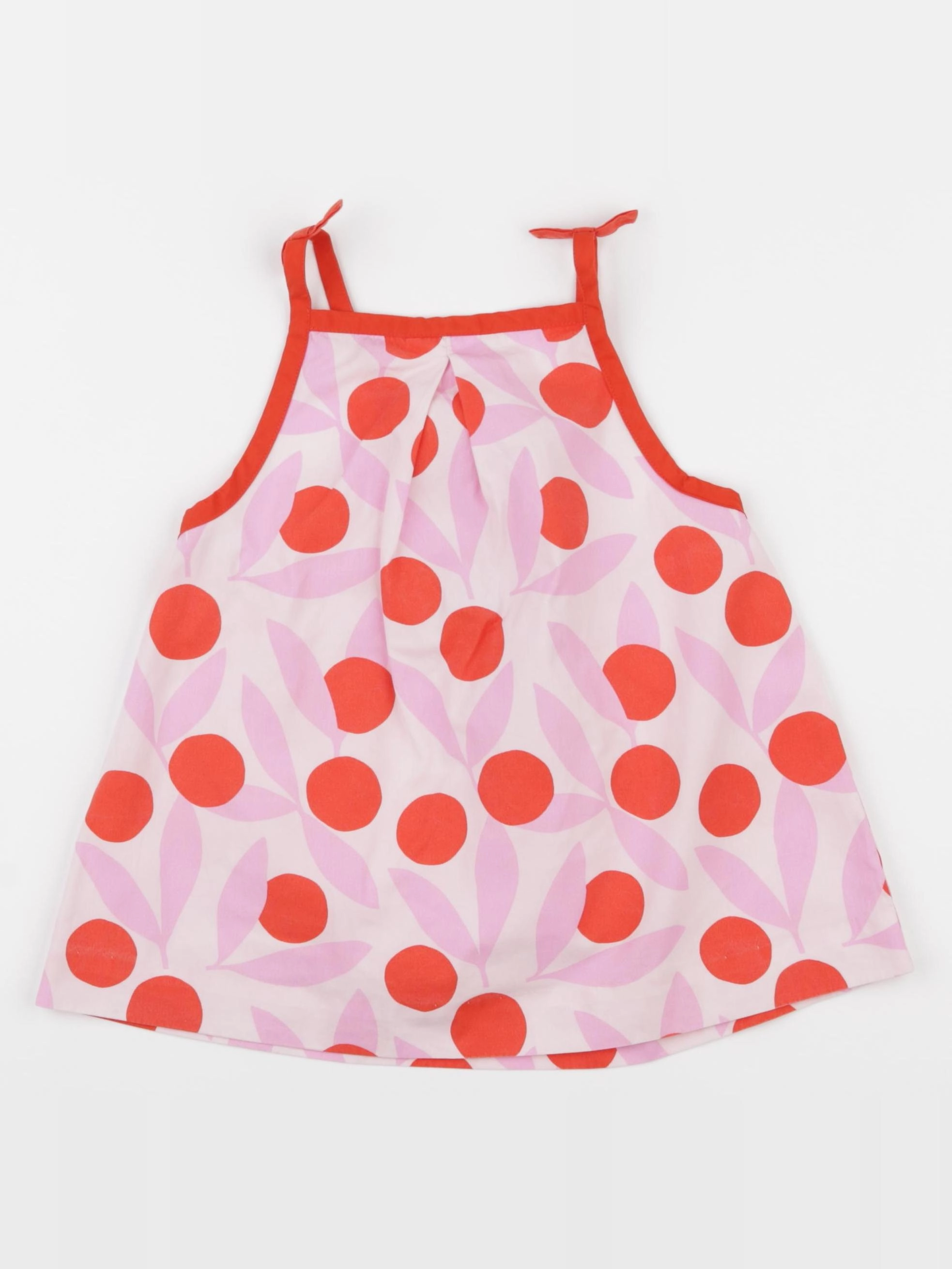 Jacadi - blouse rouge, rose - 8 ans