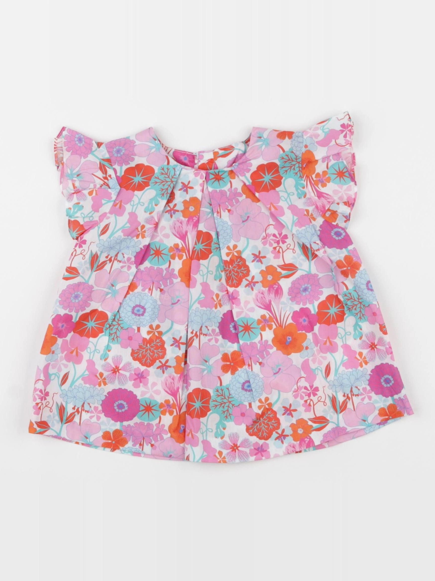 Jacadi - blouse liberty multicolore - 18 mois