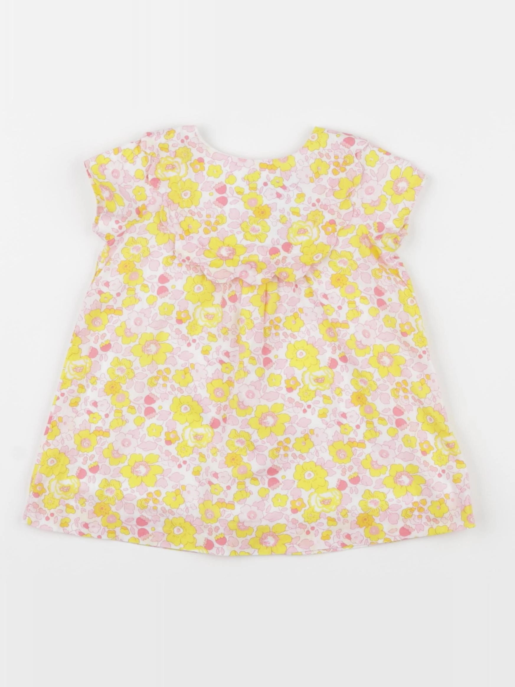 Jacadi - robe liberty multicolore - 6 mois