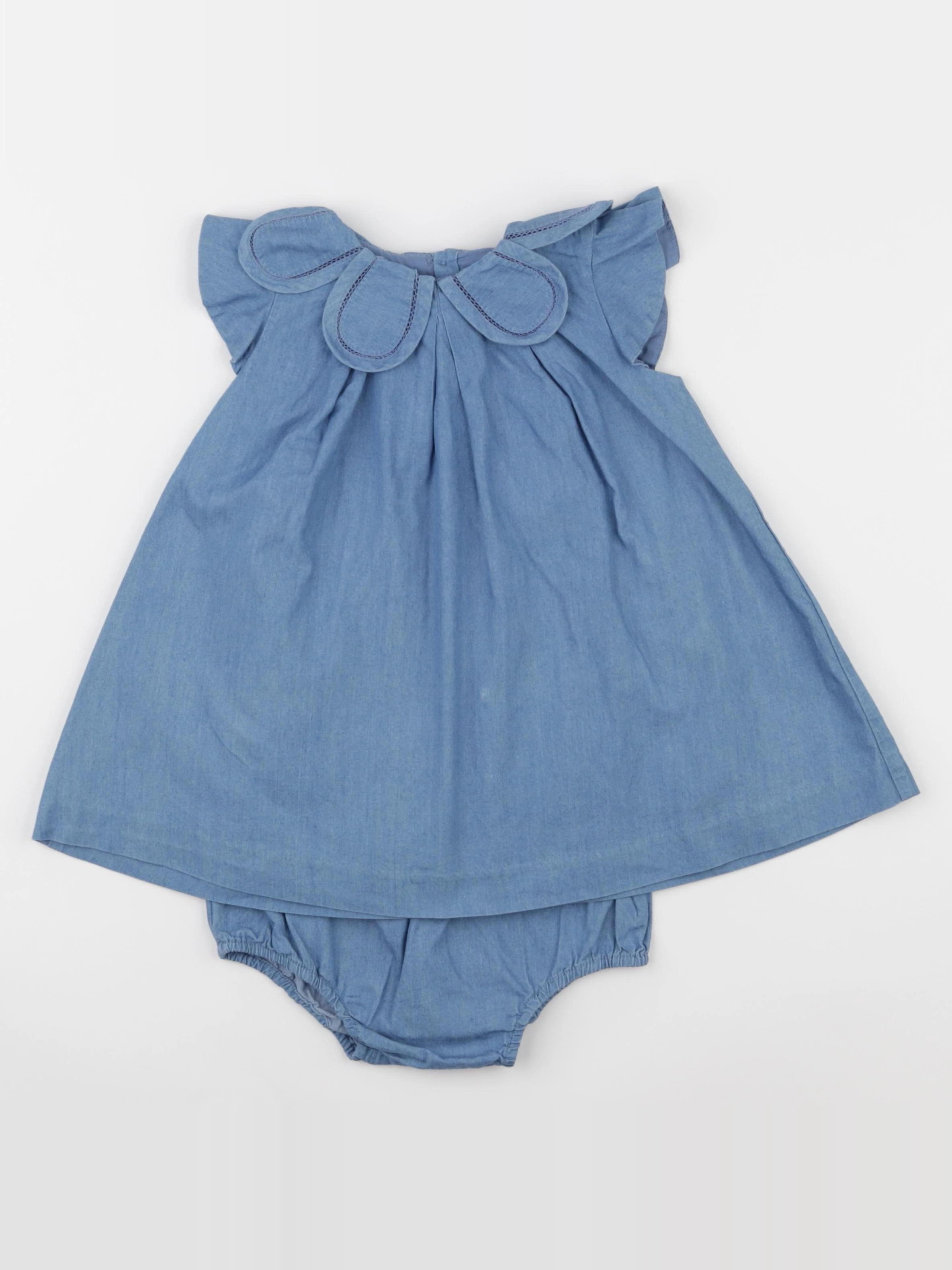 Jacadi - robe bleu - 18 mois
