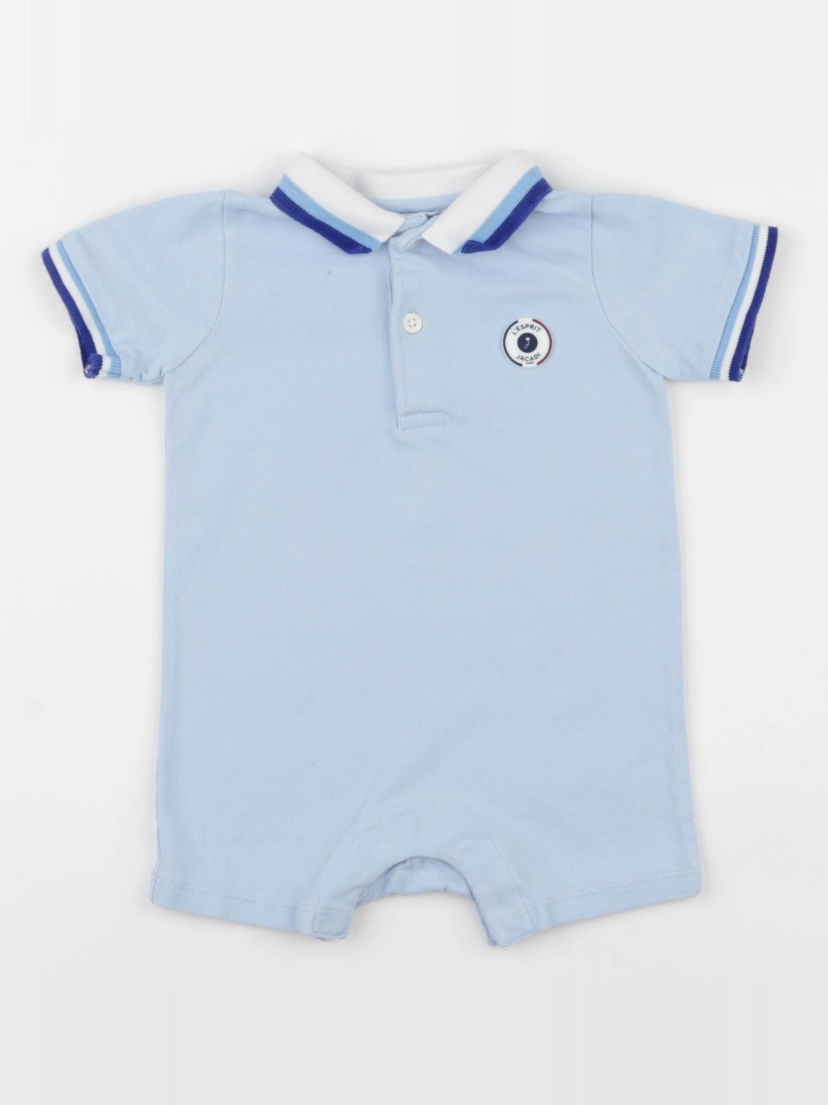 Jacadi - combinaison bleu - 12 mois