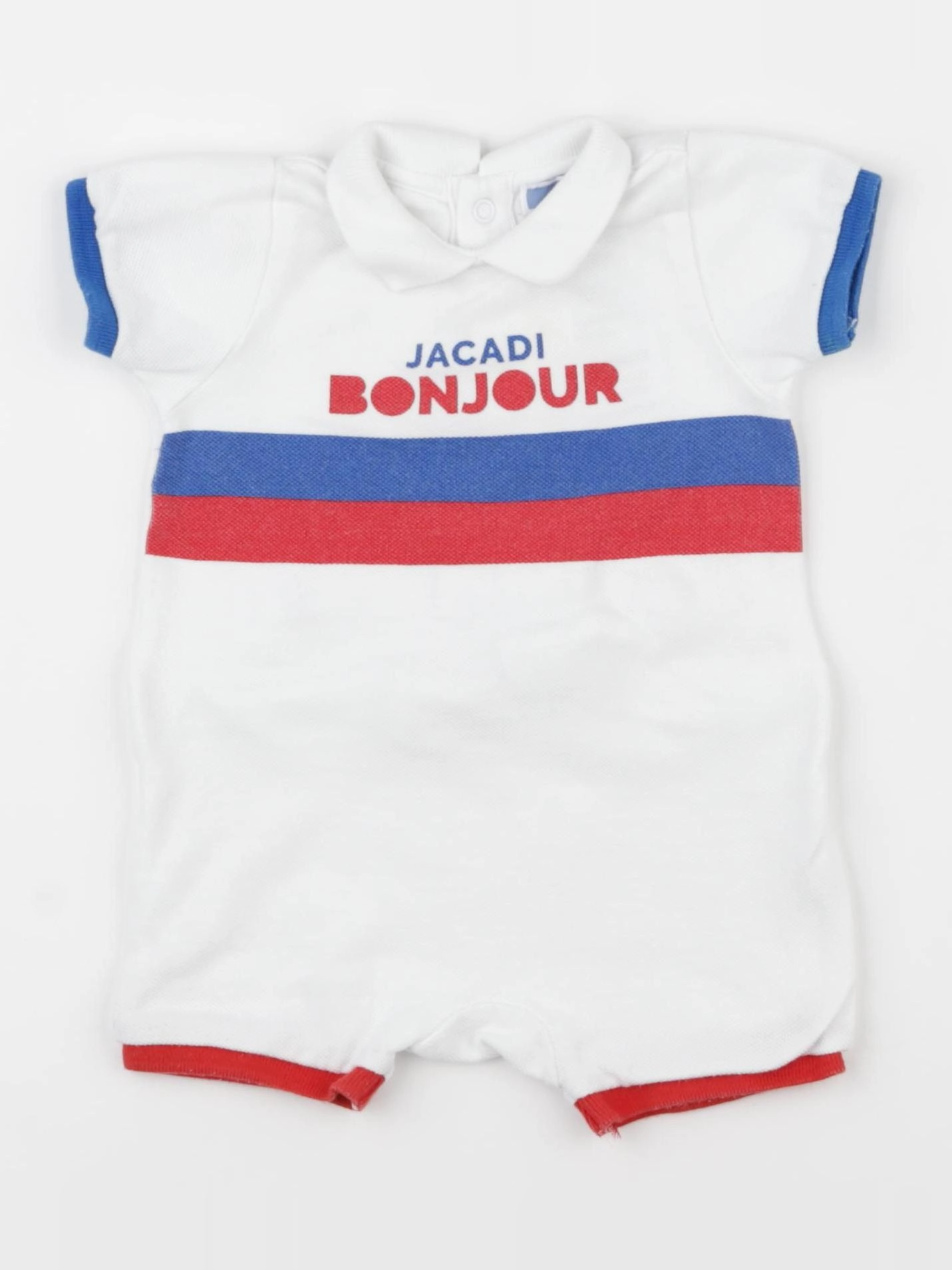Jacadi - combinaison blanc - 6 mois
