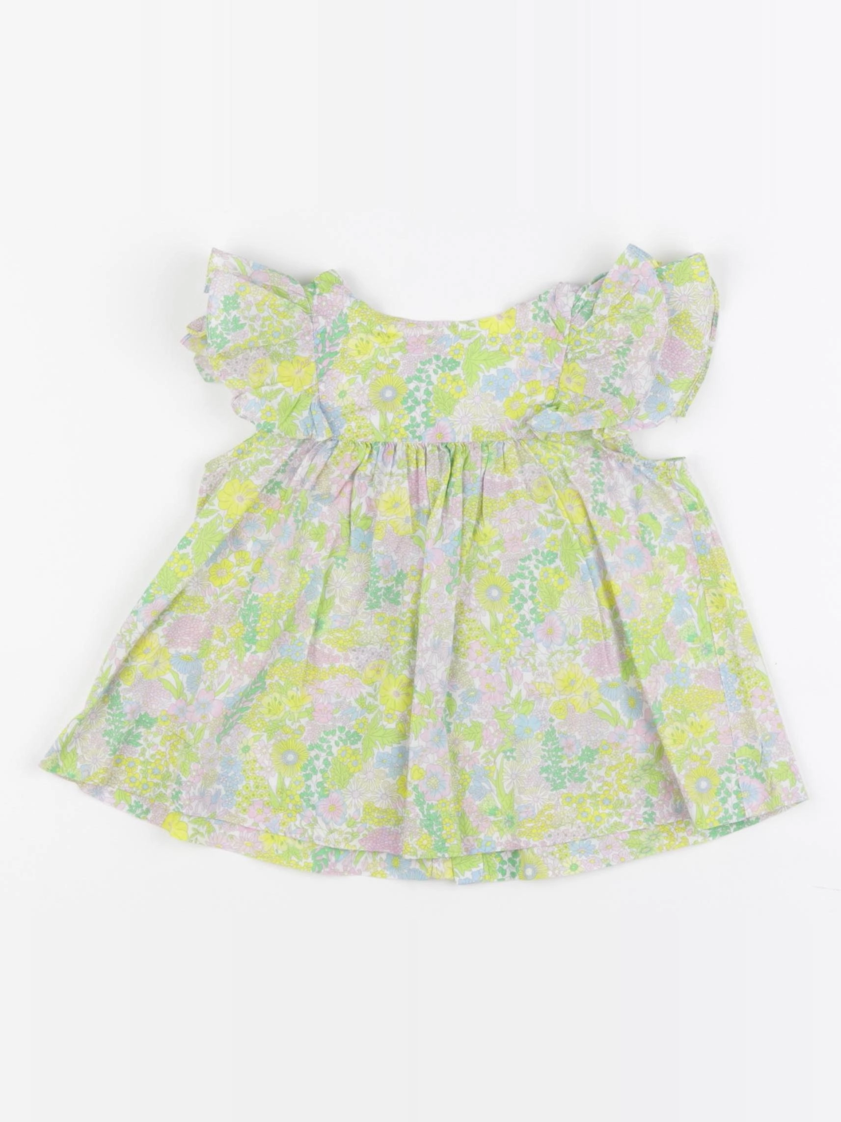 Jacadi - blouse liberty multicolore - 24 mois