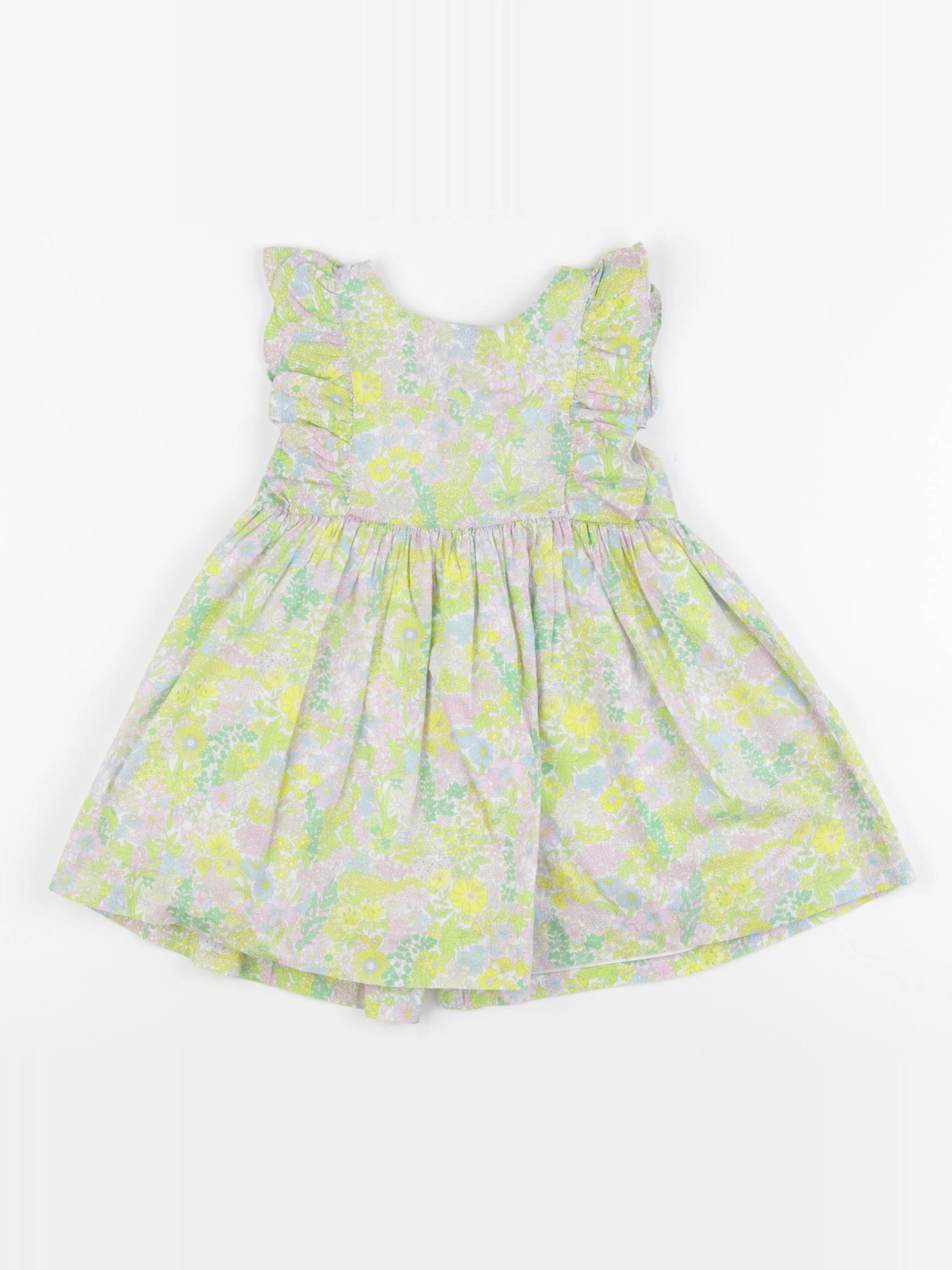 Jacadi - robe liberty multicolore - 24 mois