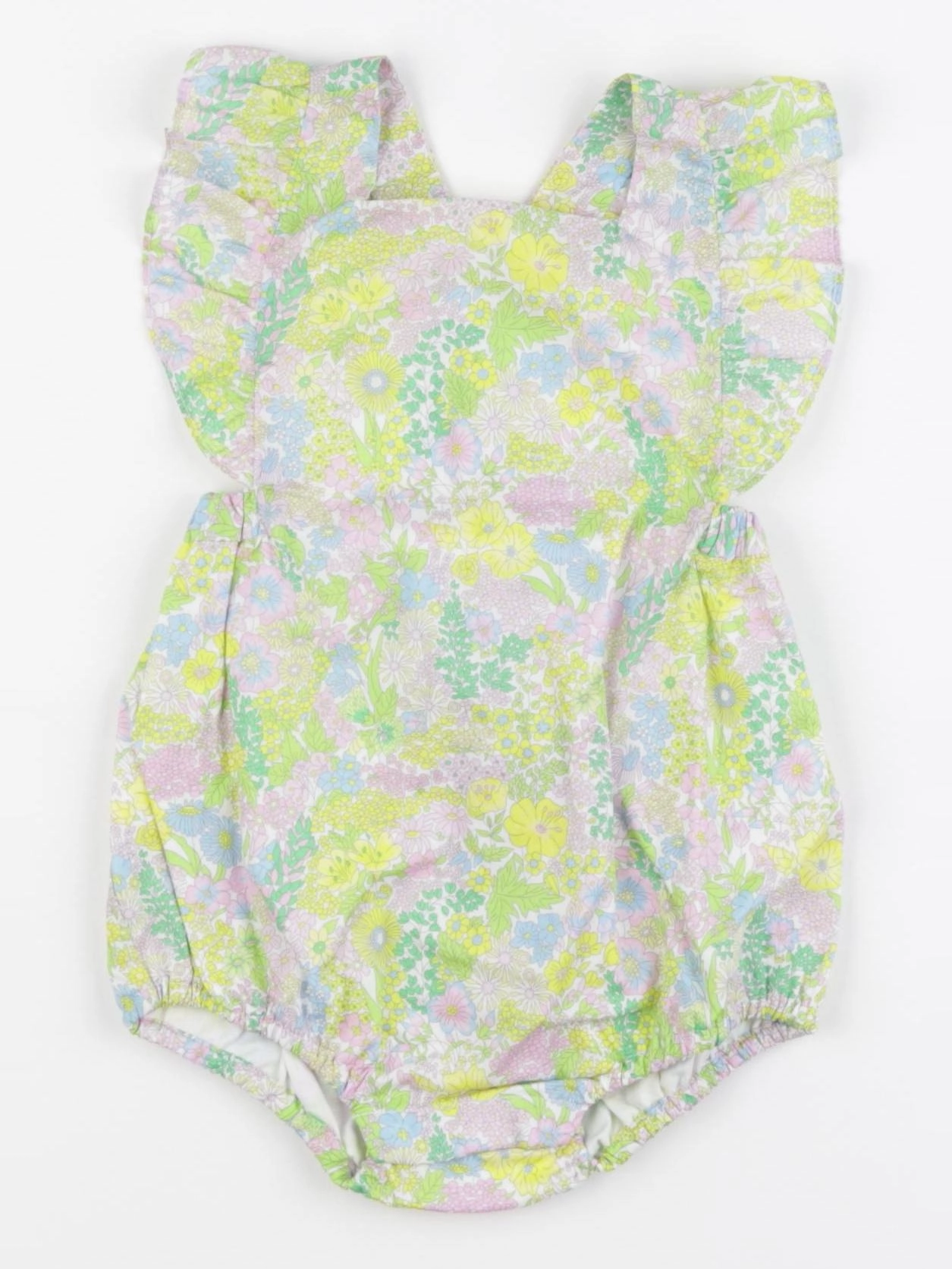 Jacadi - combinaison liberty multicolore - 6 mois