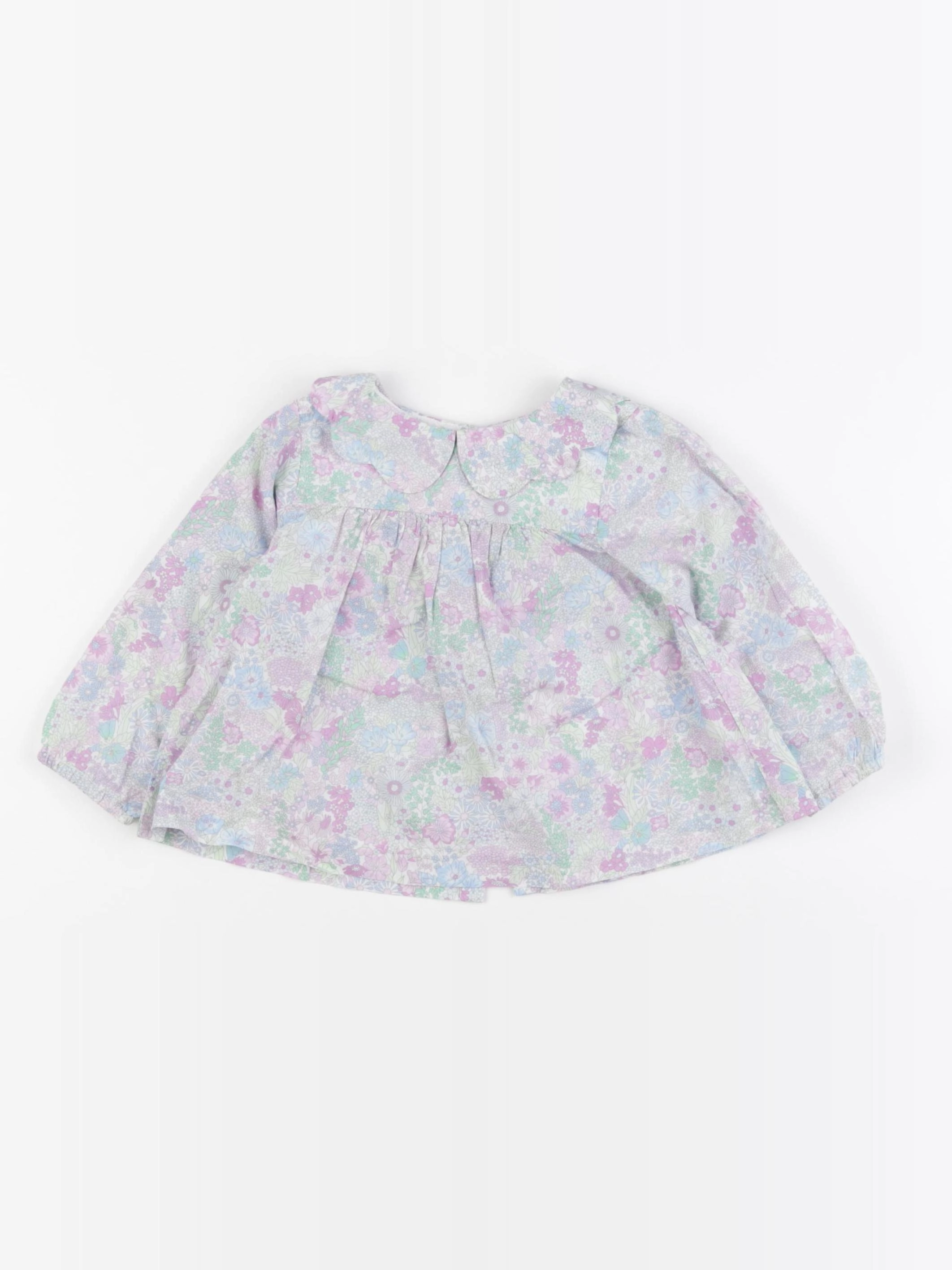 Jacadi - blouse liberty multicolore - 18 mois