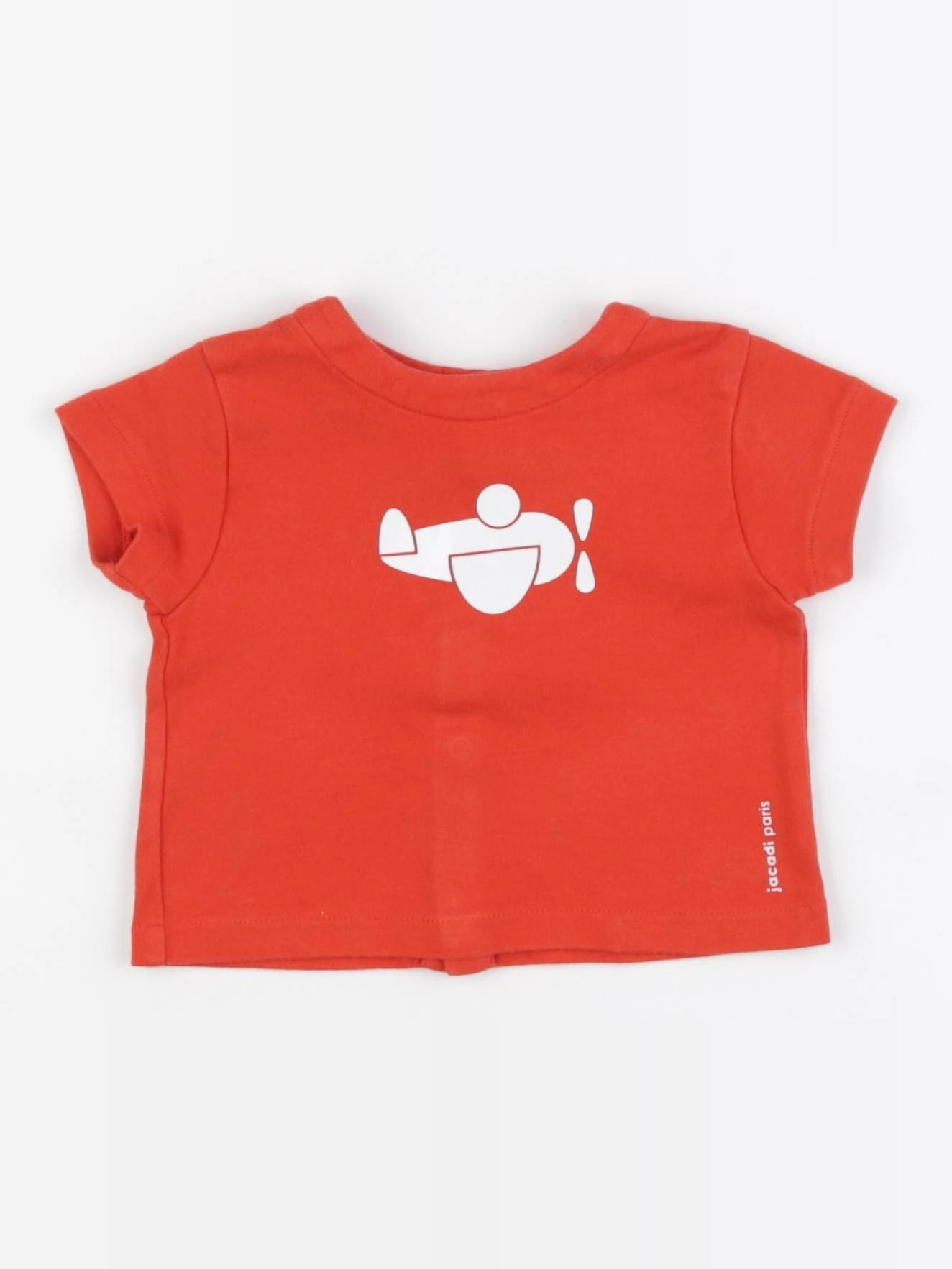 Jacadi - tee-shirt rouge - 3 mois