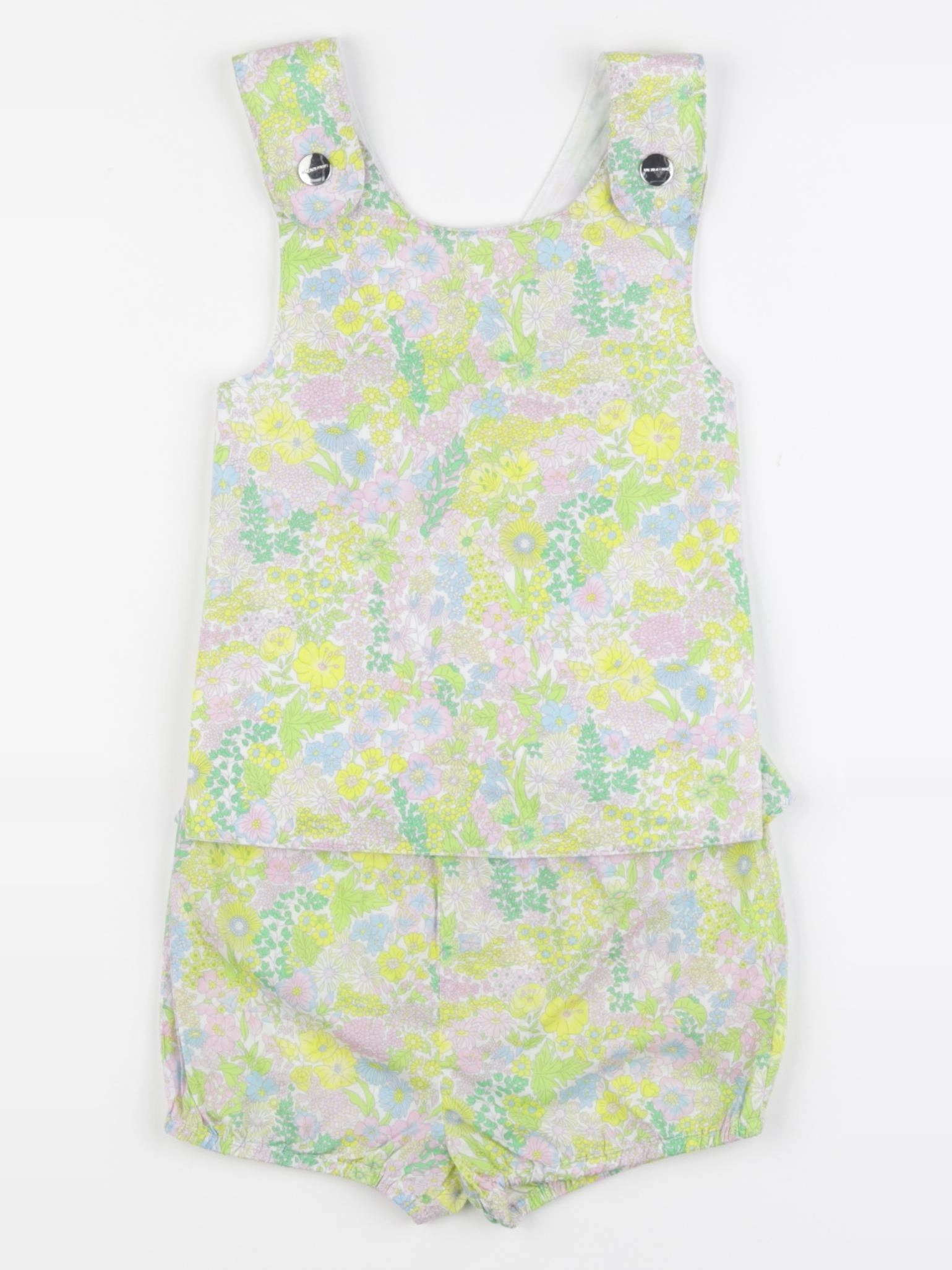 Jacadi - ensemble vert, rose - 24 mois
