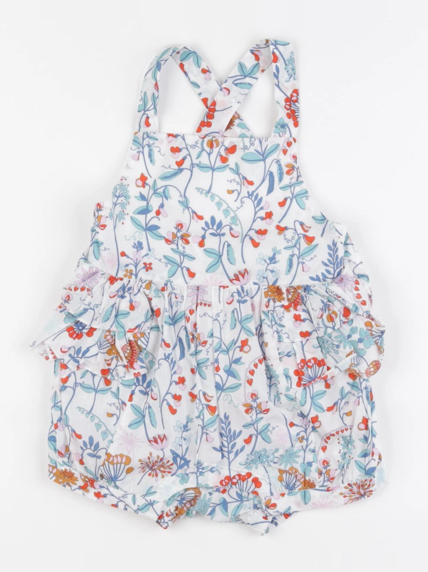 Jacadi - combinaison liberty multicolore - 18 mois