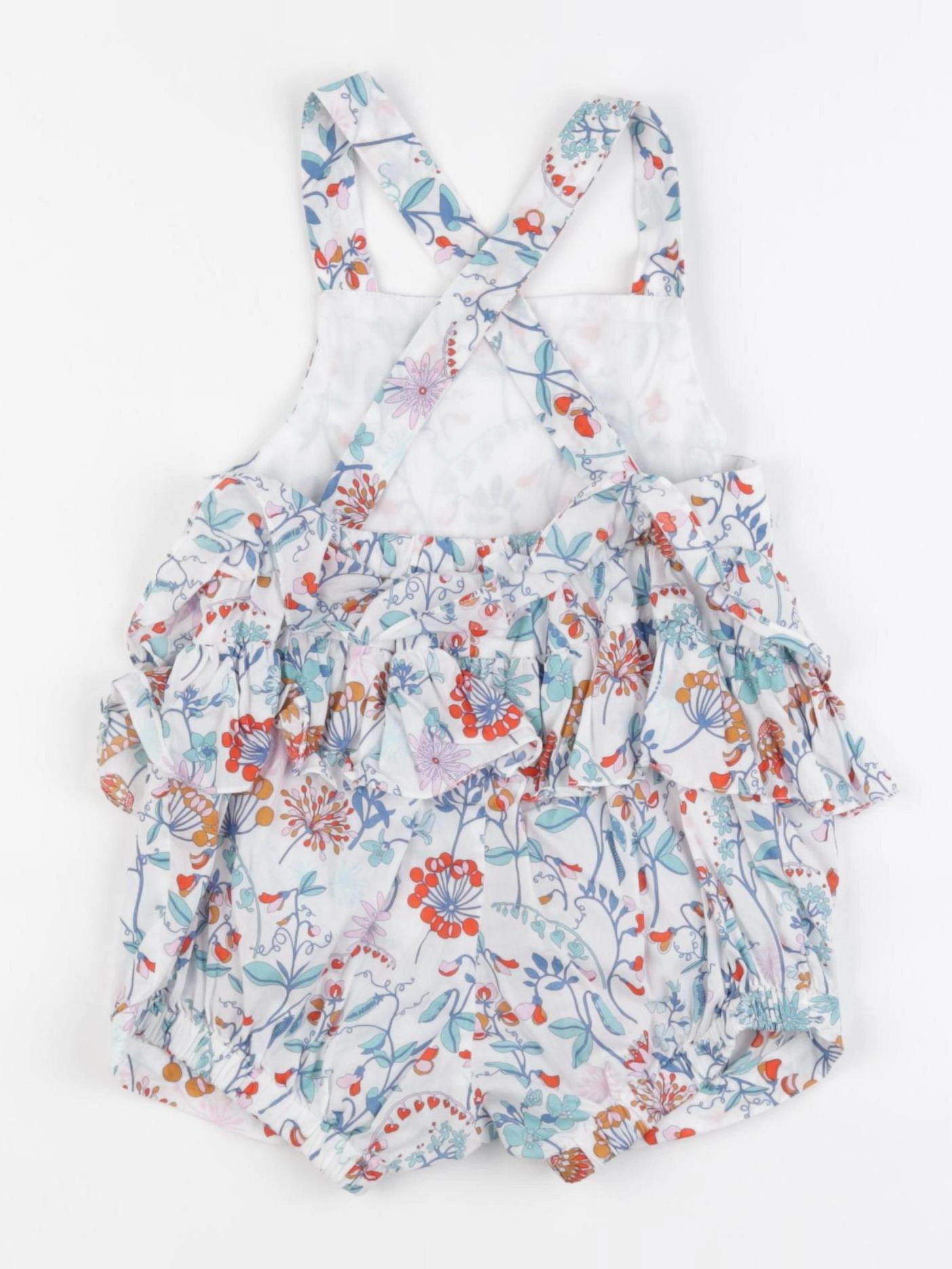 Jacadi - combinaison liberty multicolore - 18 mois