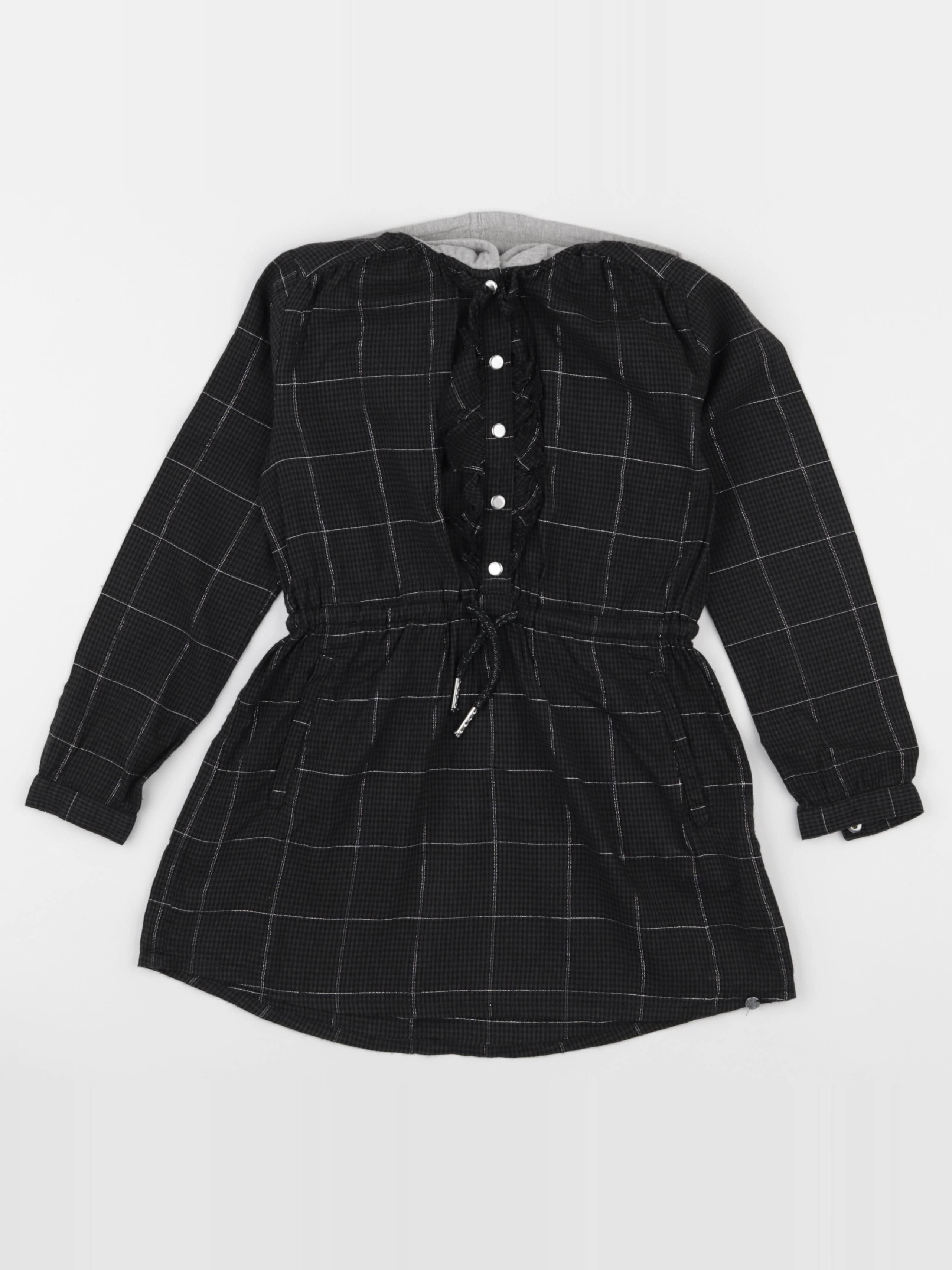 IKKS - robe noir, argent - 5 ans