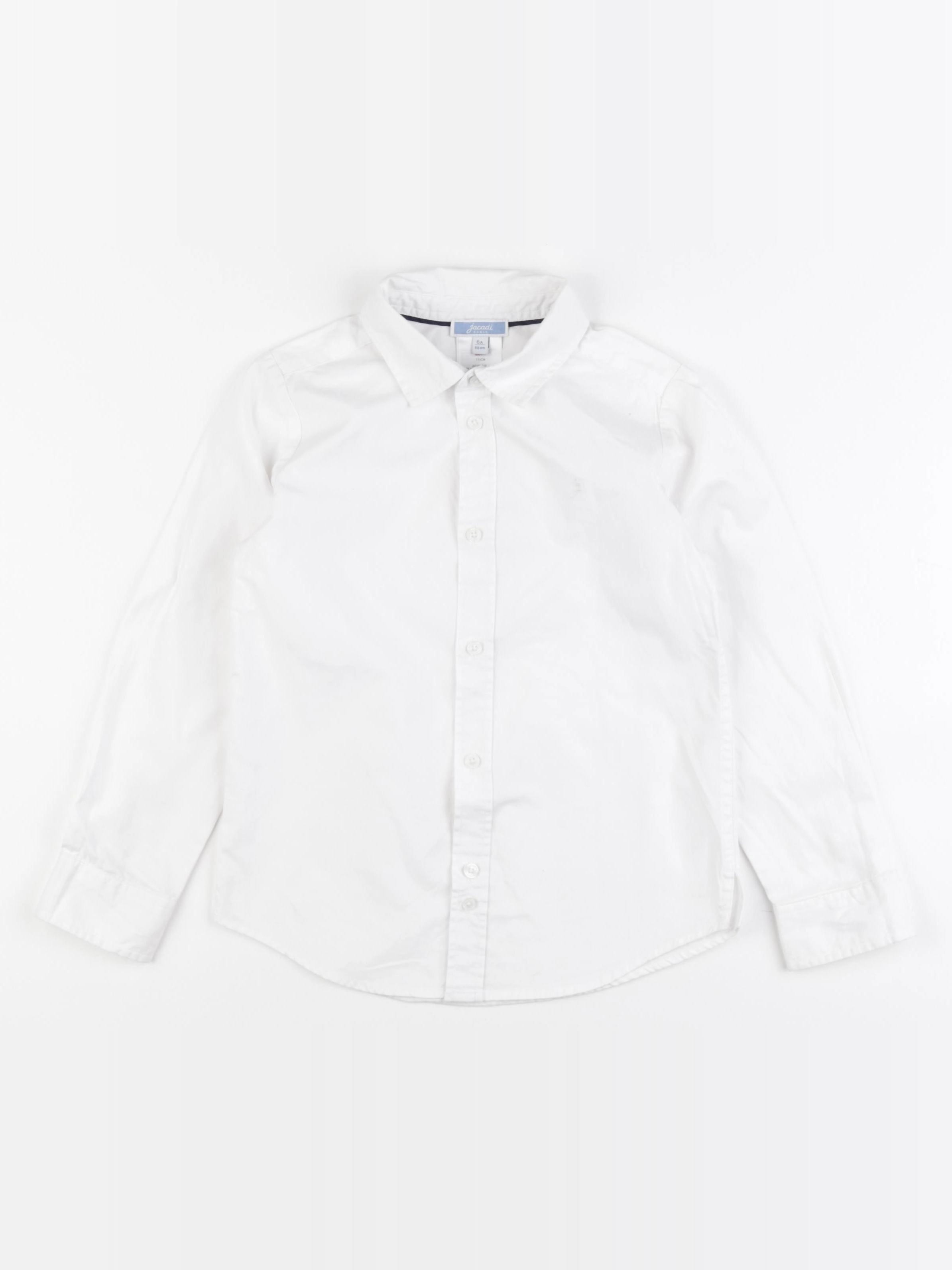 Jacadi - chemise blanc - 6 ans