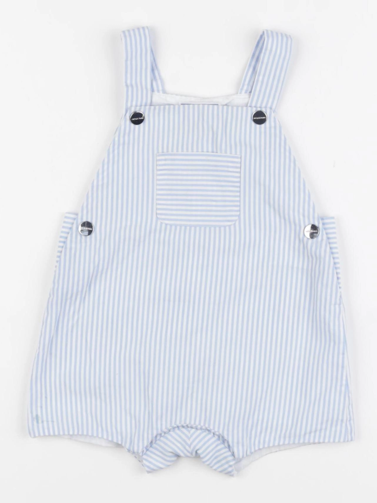 Jacadi - salopette blanc, bleu - 12 mois