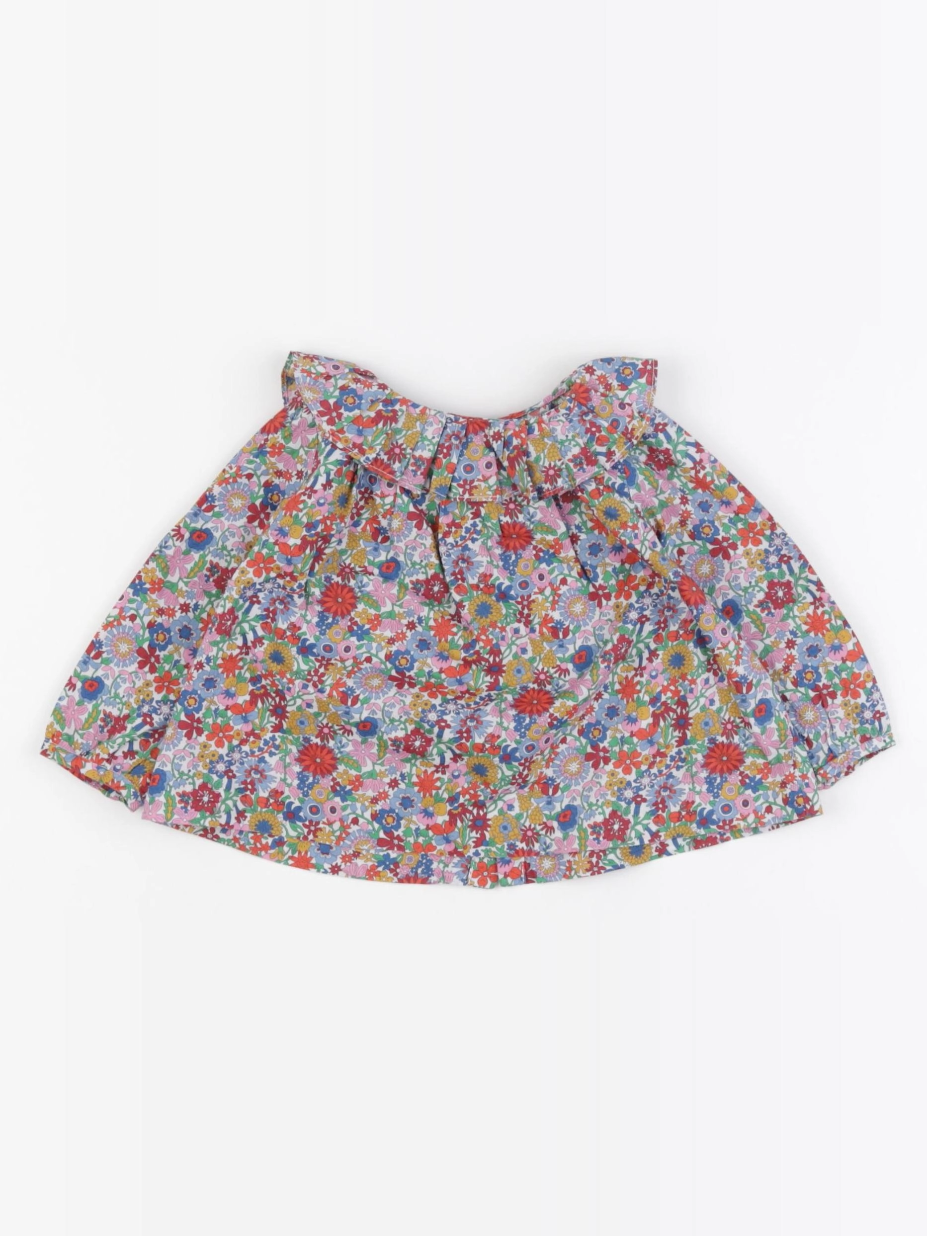 Jacadi - blouse liberty multicolore - 12 mois