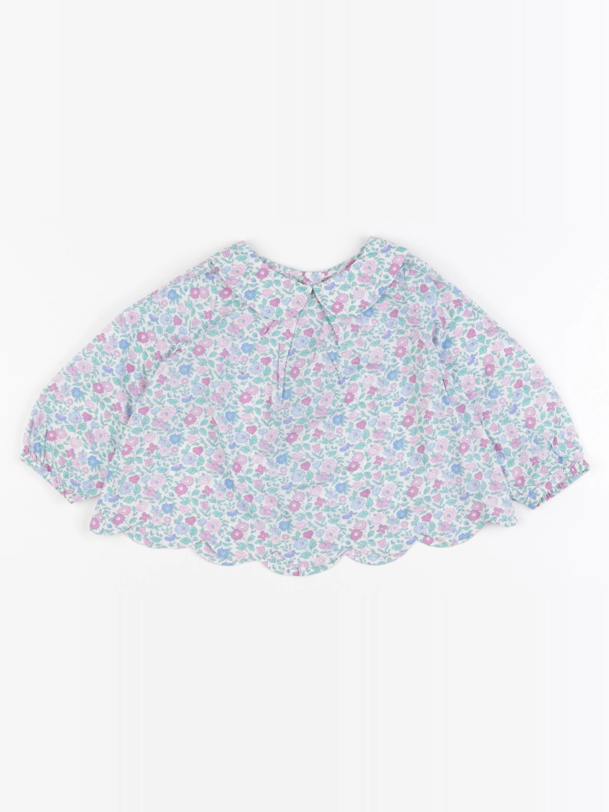 Jacadi - blouse liberty multicolore - 18 mois
