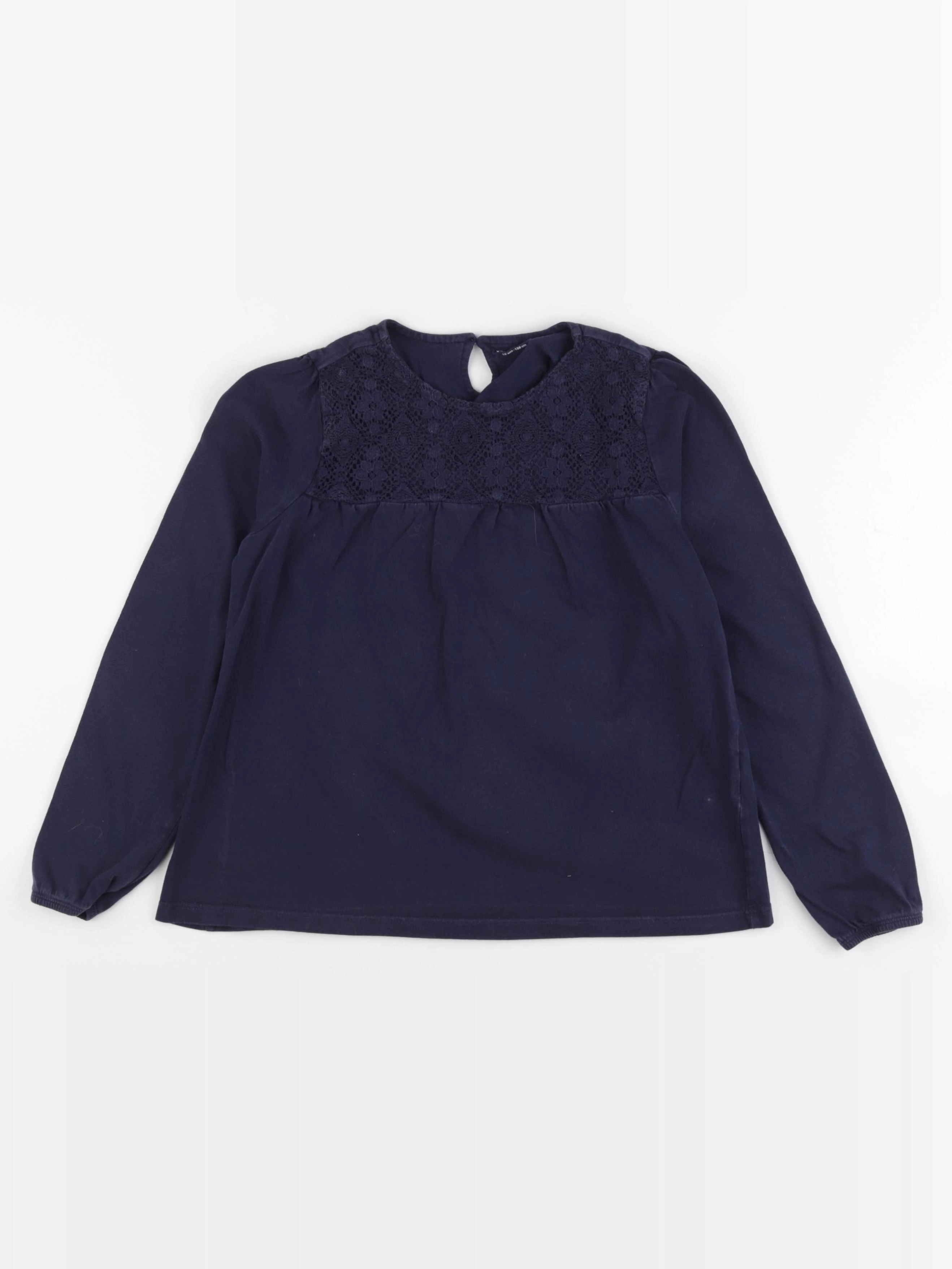 Vertbaudet - tee-shirt bleu - 10 ans